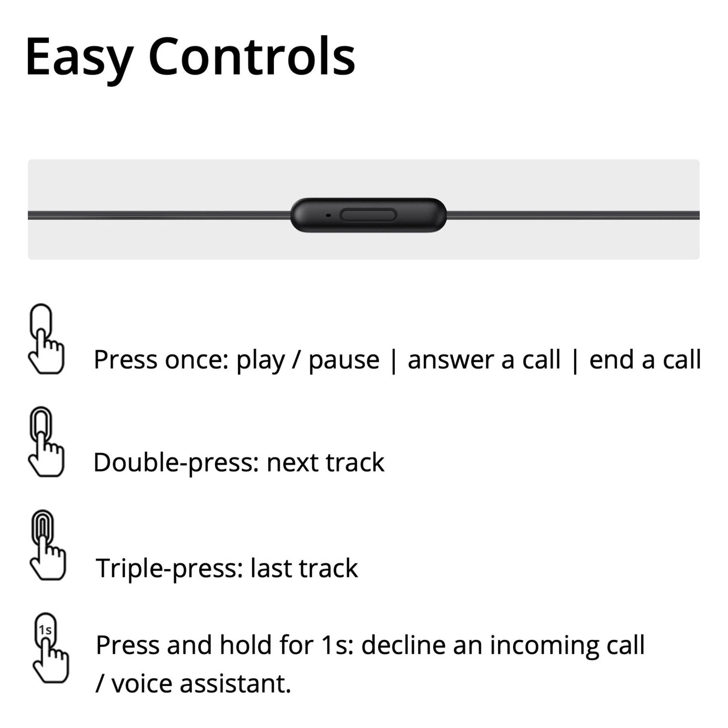 DIZO by realme TechLife DA2106 Wired Earphone with Mic (In Ear, Black) DIZO by realme TechLife DA2106 Wired Earphone with Mic (In Ear, Black)_9