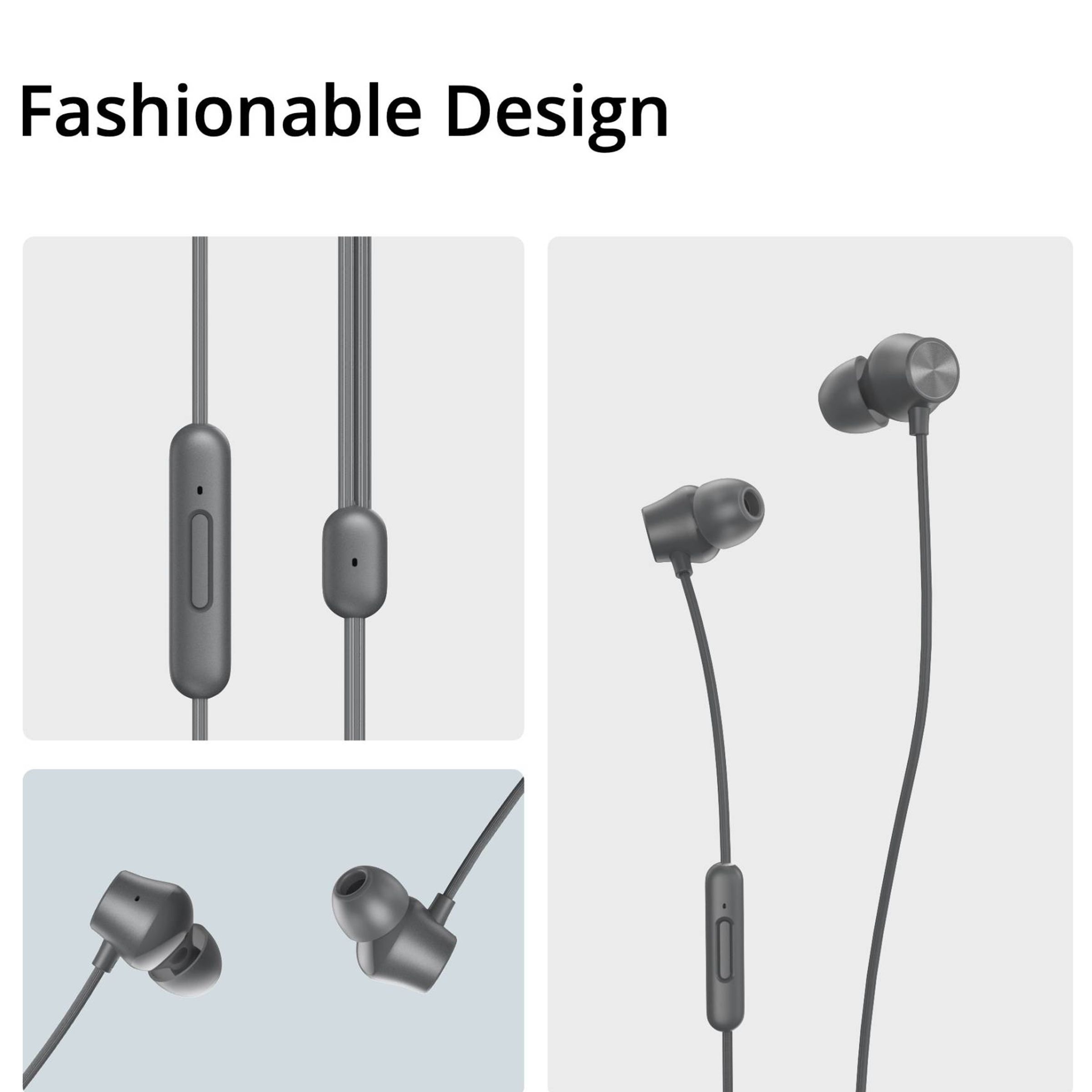 DIZO by realme TechLife DA2106 Wired Earphone with Mic (In Ear, Grey)_9