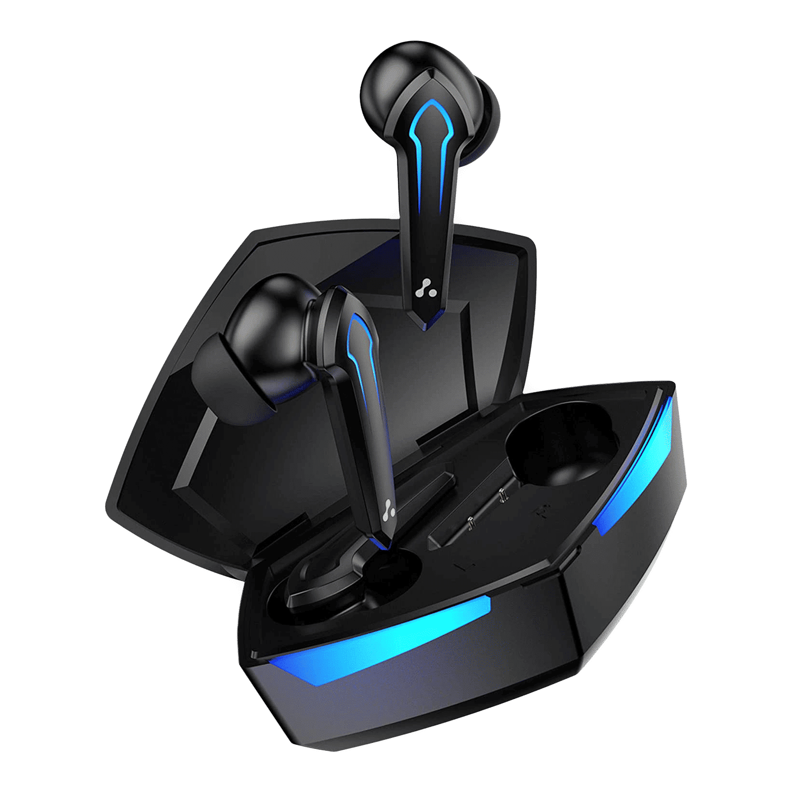 ambrane Dots Play TWS Earbuds with Passive Noise Cancellation (IPX4 Water Resistant, 13 Hours Playback, Black)_1