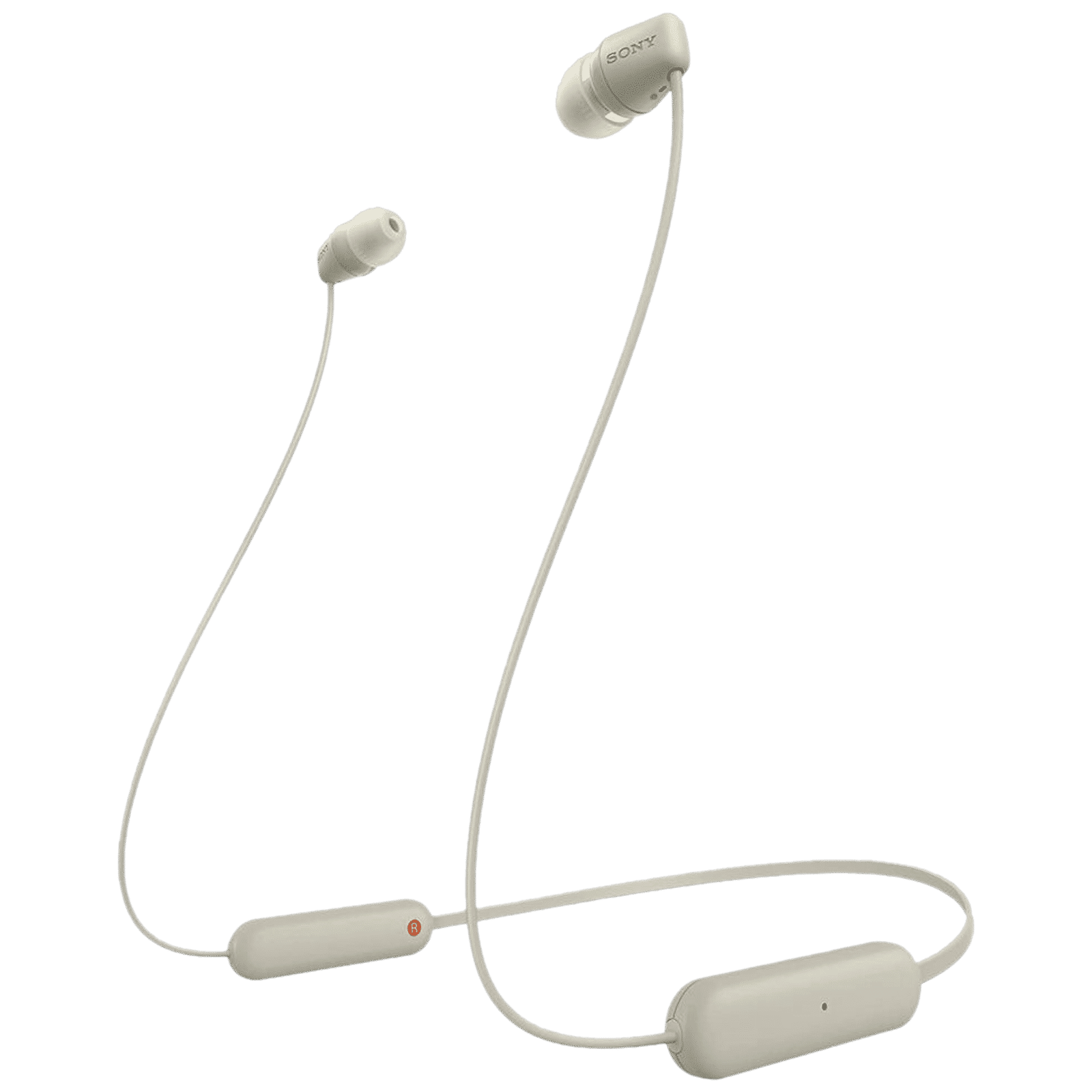 SONY WI-C100 Neckband (IPX4 Sweat & Water Resistant, 25 Hours Playtime, Cream) SONY WI-C100 Neckband (IPX4 Sweat & Water Resistant, 25 Hours Playtime, Cream)_1