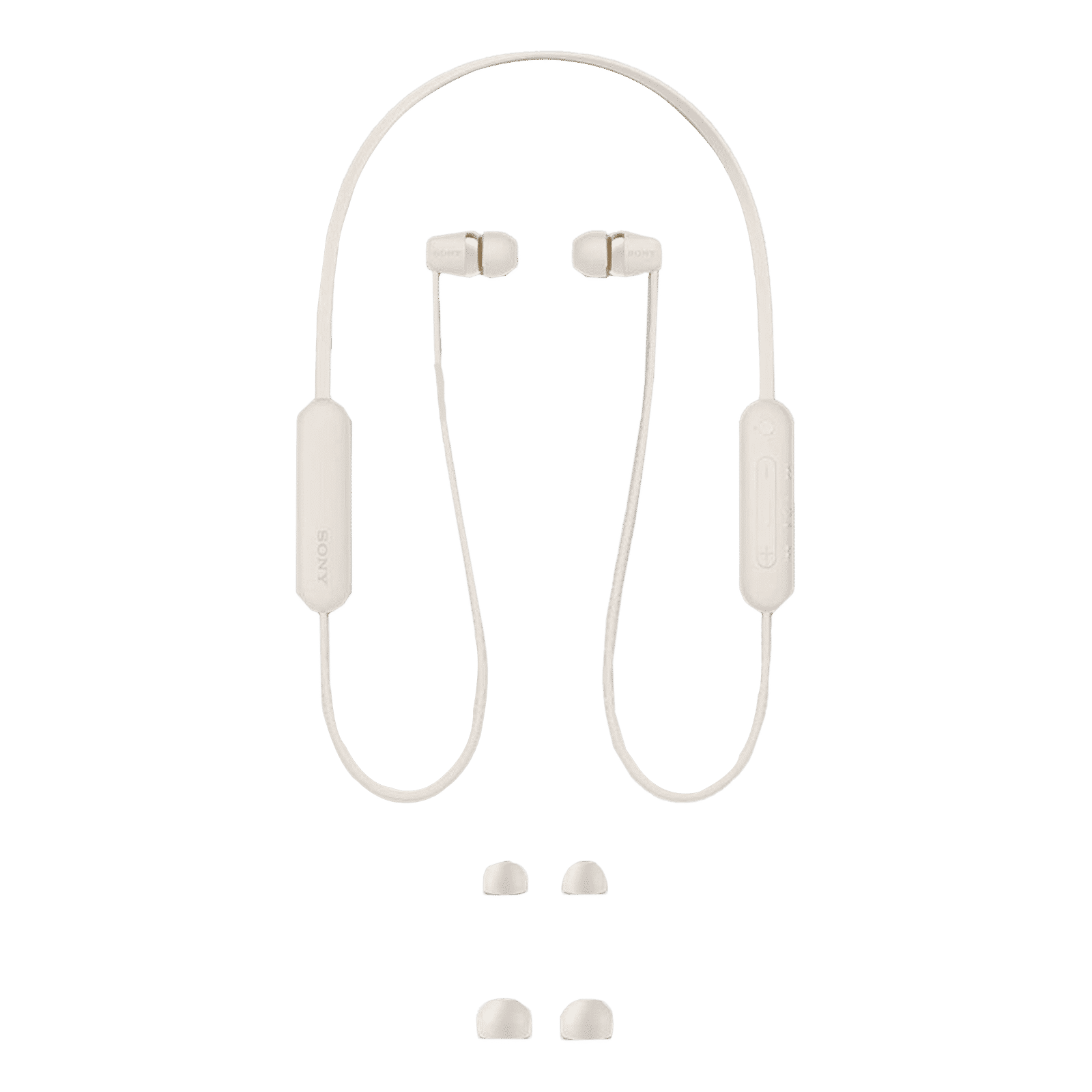 SONY WI-C100 Neckband (IPX4 Sweat & Water Resistant, 25 Hours Playtime, Cream) SONY WI-C100 Neckband (IPX4 Sweat & Water Resistant, 25 Hours Playtime, Cream)_5