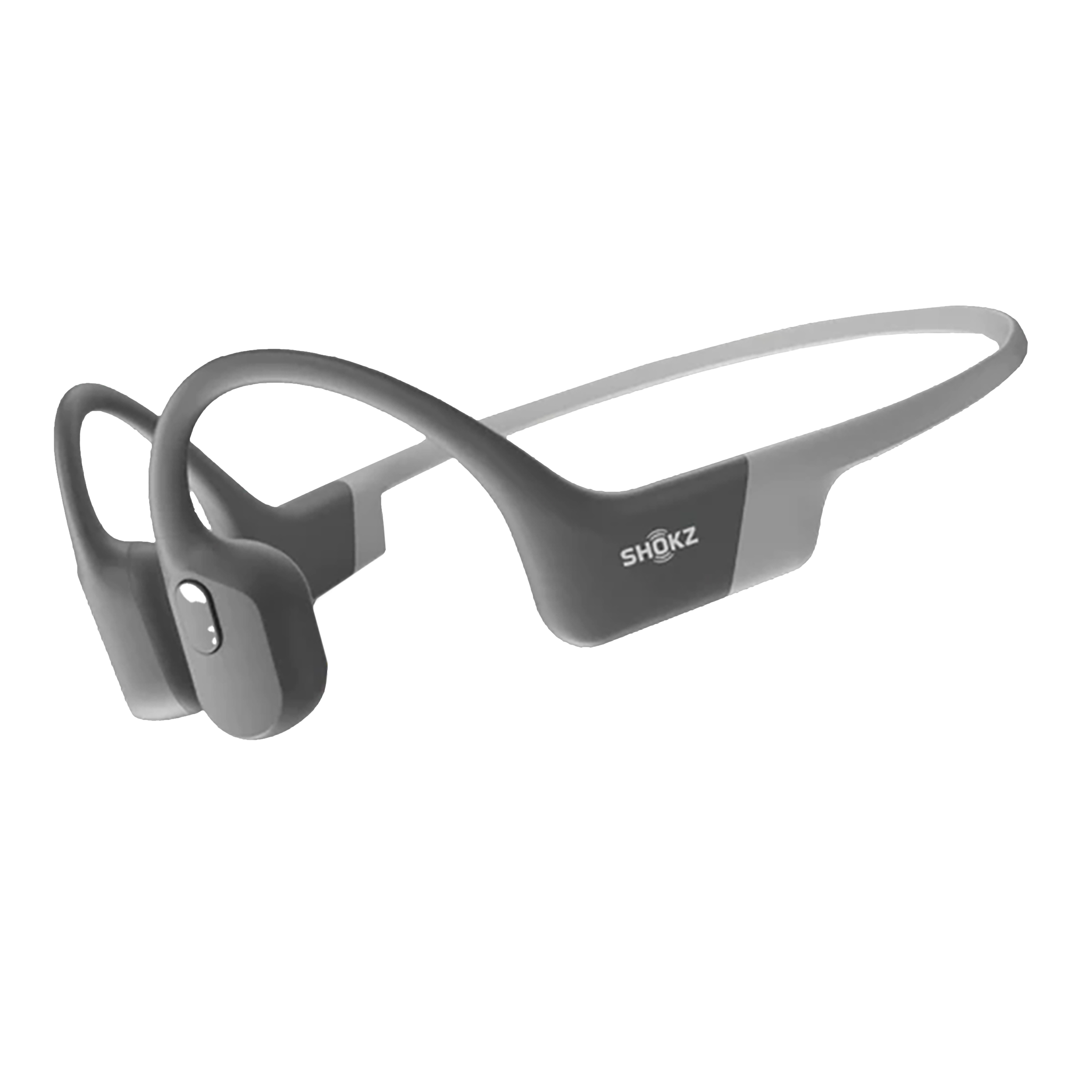 SHOKZ OpenRun Bone Conduction Bluetooth Headphone with Noise Isolation (IP67 Waterproof, 8 Hours Playtime, Grey)_1