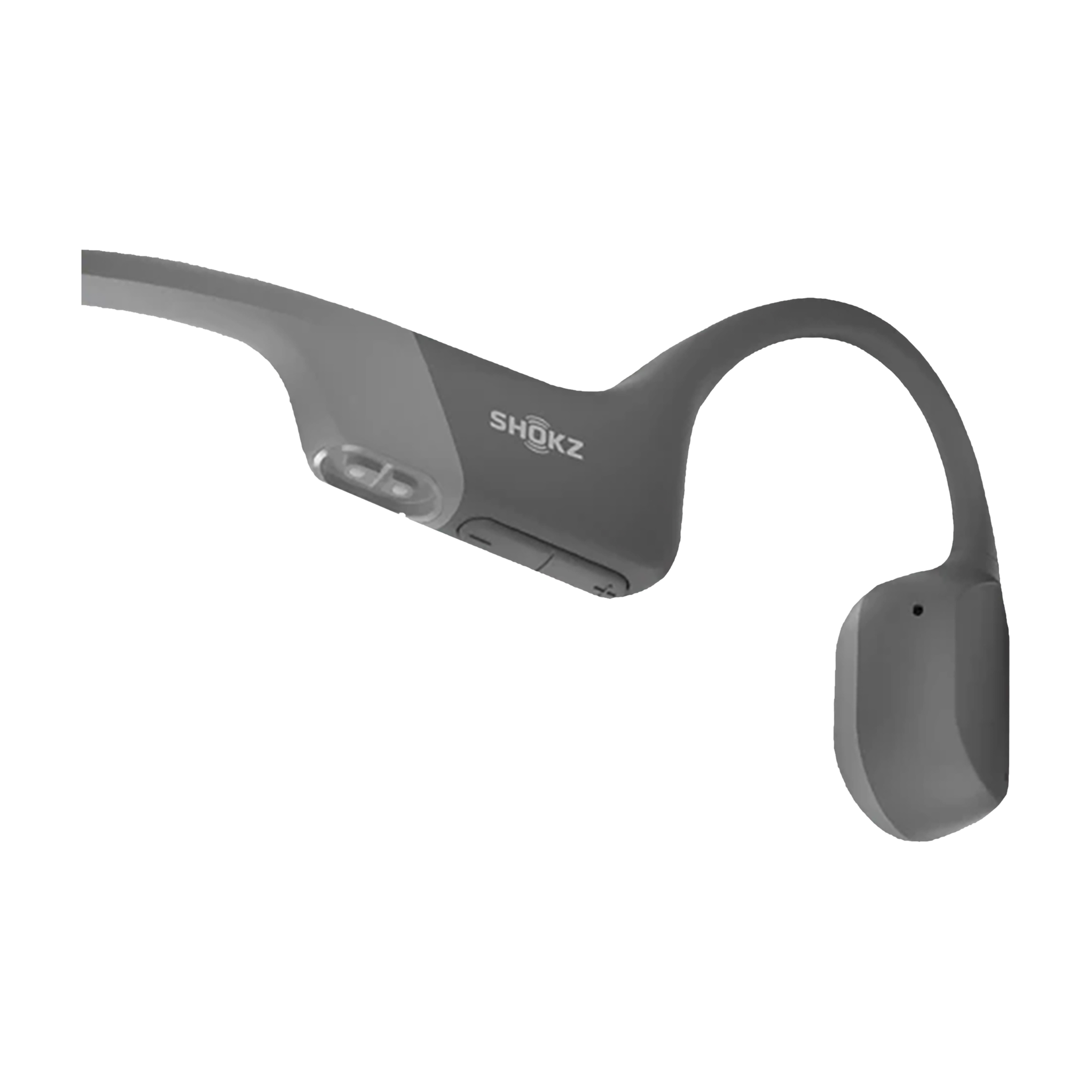 SHOKZ OpenRun Bone Conduction Bluetooth Headphone with Noise Isolation (IP67 Waterproof, 8 Hours Playtime, Grey)_3