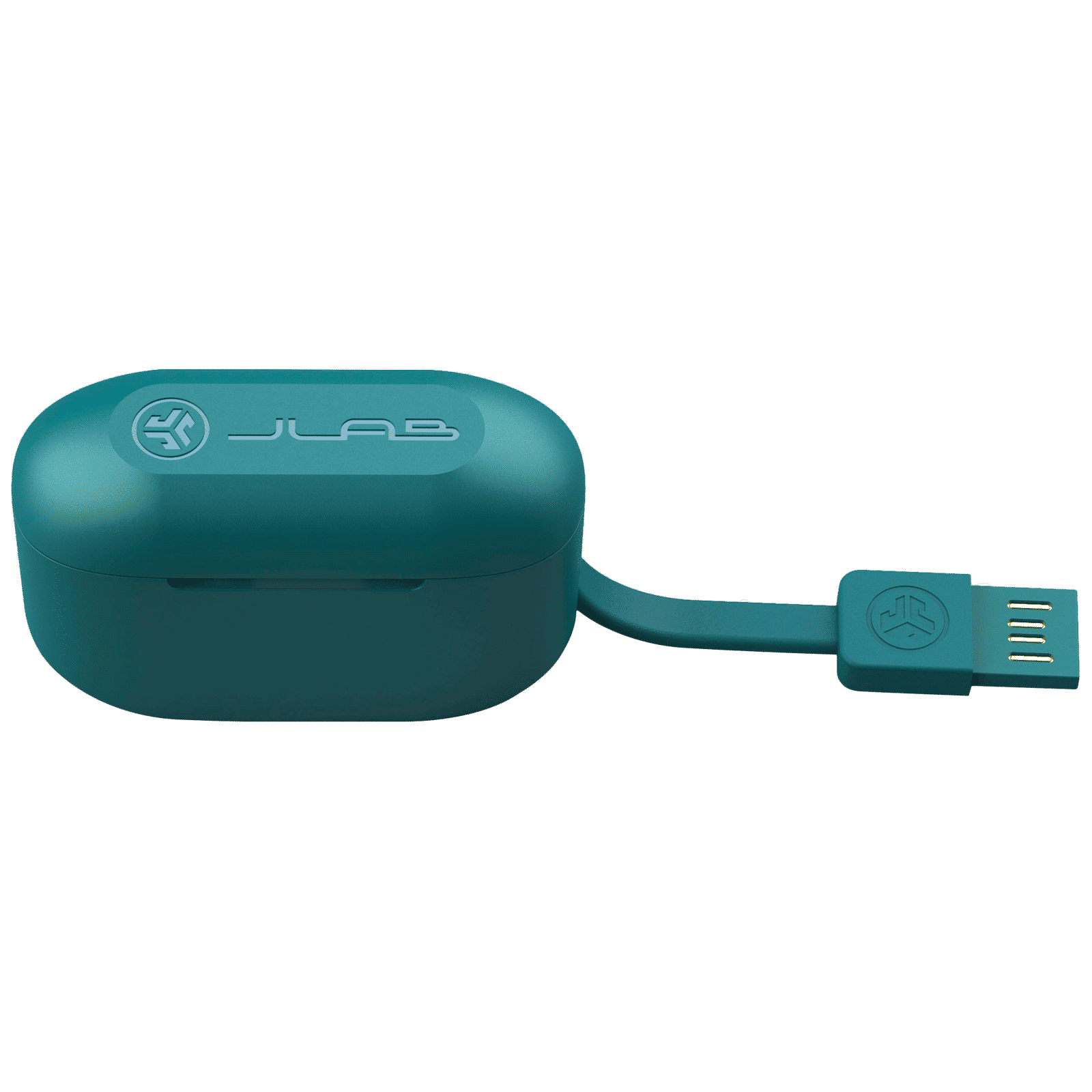 JLAB Go Air Pop IEUEBGAIRPOPRTEL12 TWS Earbuds (IPX4 Sweat & Water Resistant, 32 Hours Playback, Teal)_8