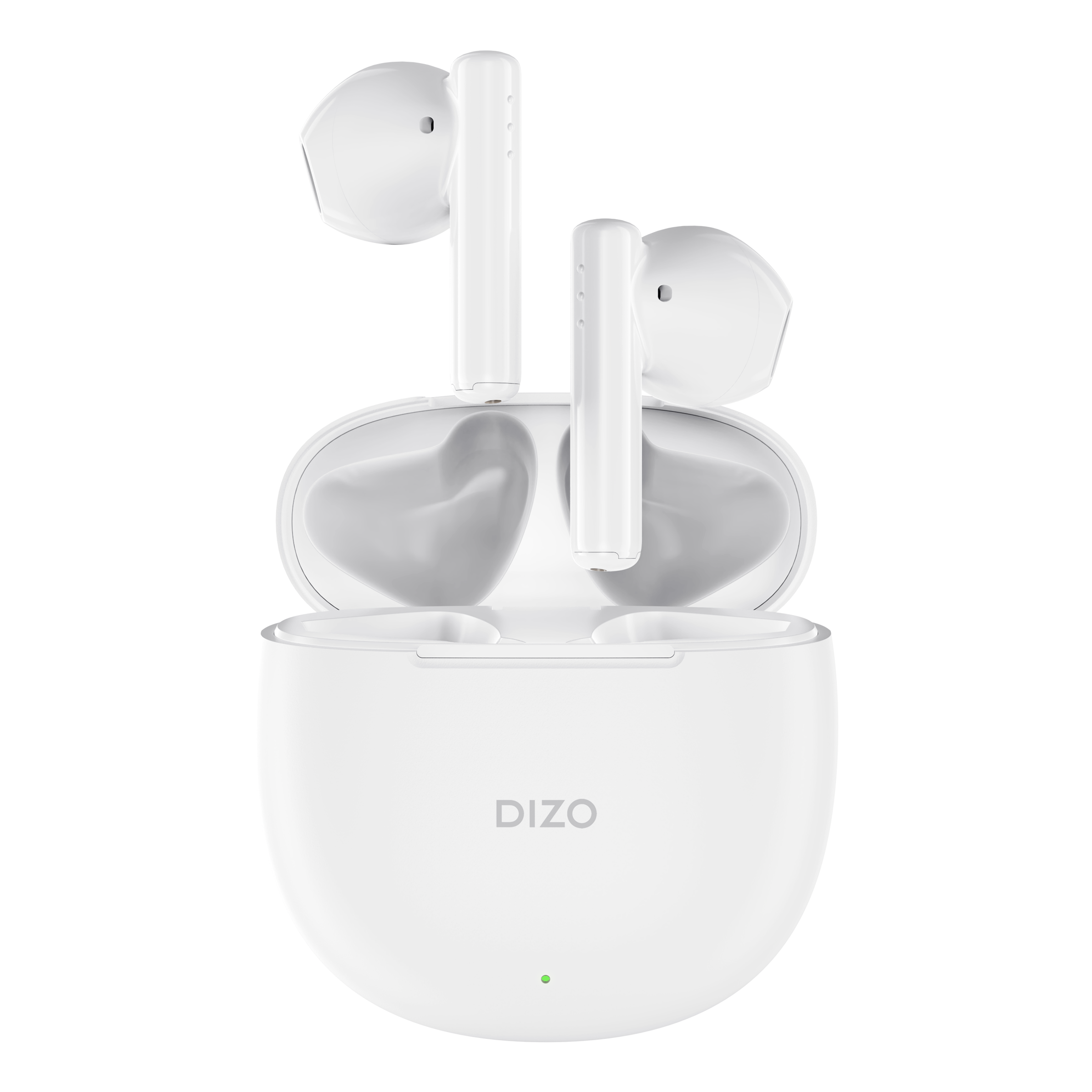 DIZO by realme TechLife Buds P 790200505 TWS Earbuds with Environmental Noise Cancellation (IPX4 Water Resistant, 40 Hours Playback, Marble White)_1