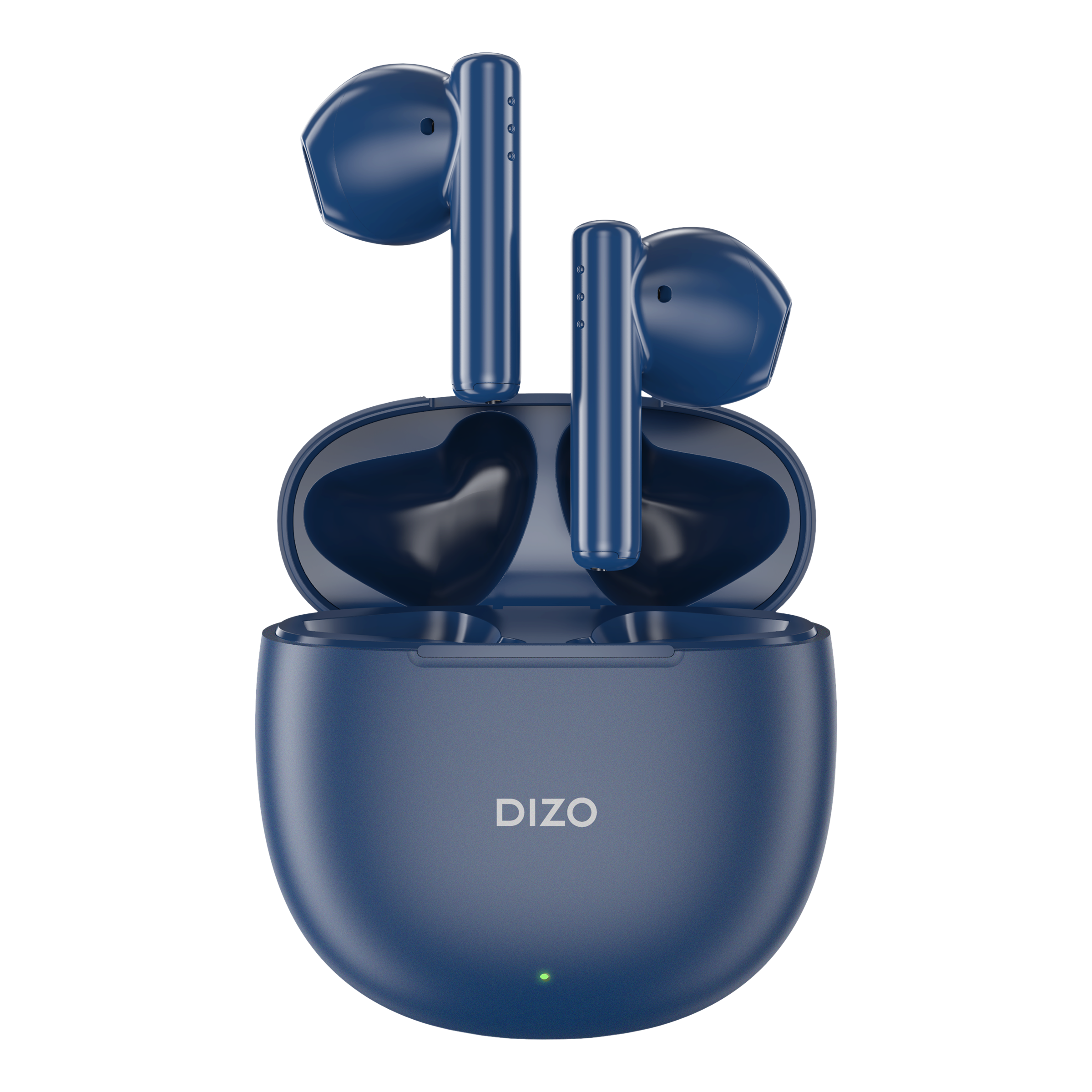 DIZO by realme TechLife Buds P 790200502 TWS Earbuds with Noise Cancellation (IPX4 Water Resistant, 40 Hours Playtime, Shady Blue)_1