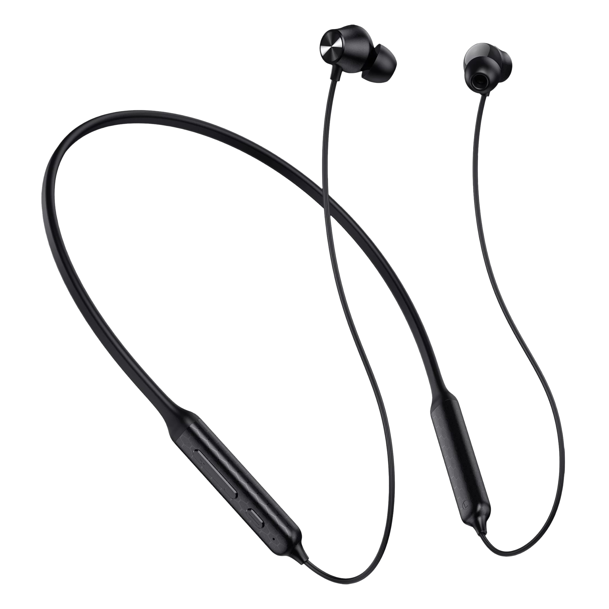 DIZO by realme TechLife Power 790200401 Neckband with Environmental Noise Cancellation (IPX4 Water Resistant, Smart Control, Classic Black)_1