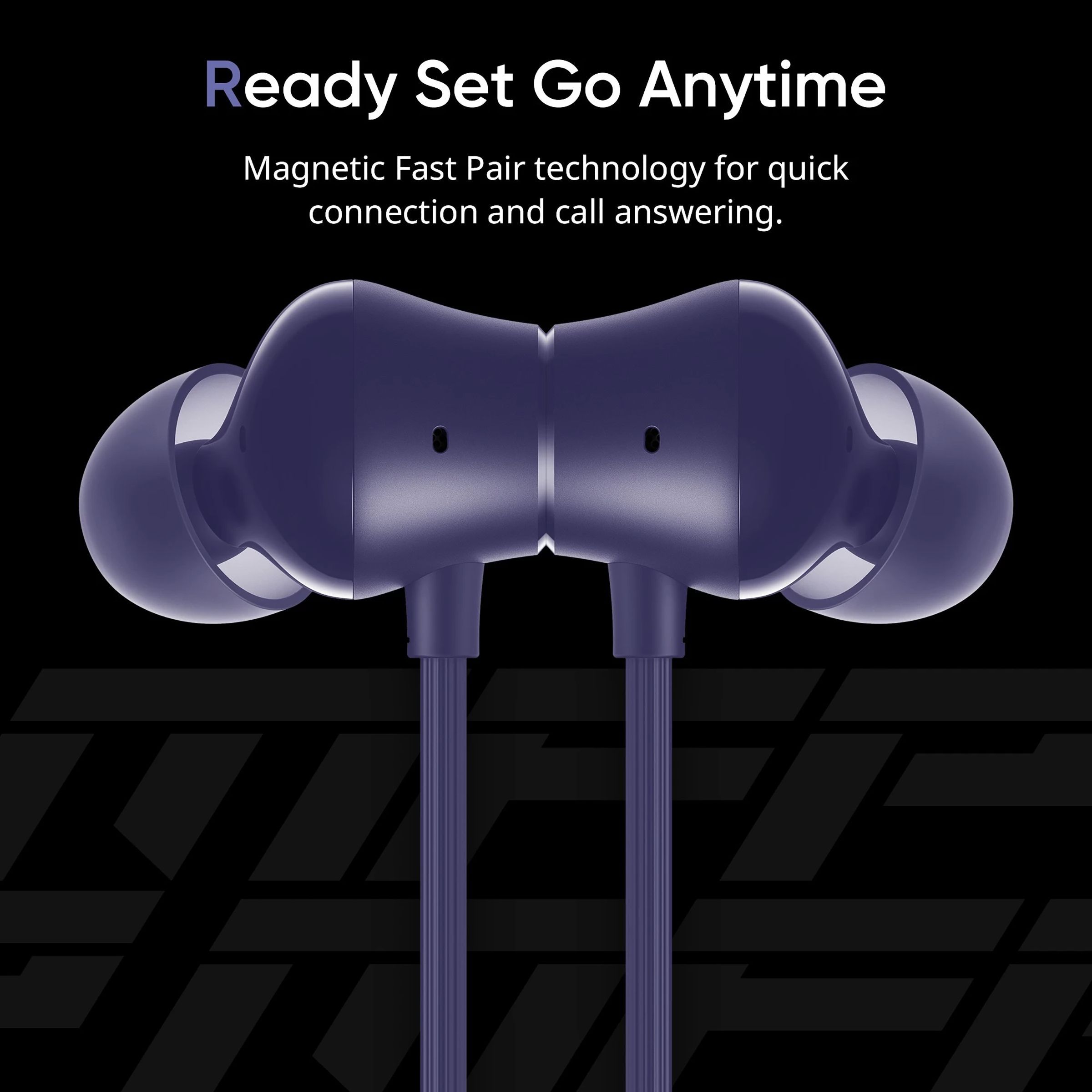 DIZO by realme TechLife Power 790200403 Neckband with Environmental Noise Cancellation (IPX4 Water Resistant, Smart Control, Voilet Blue)_8