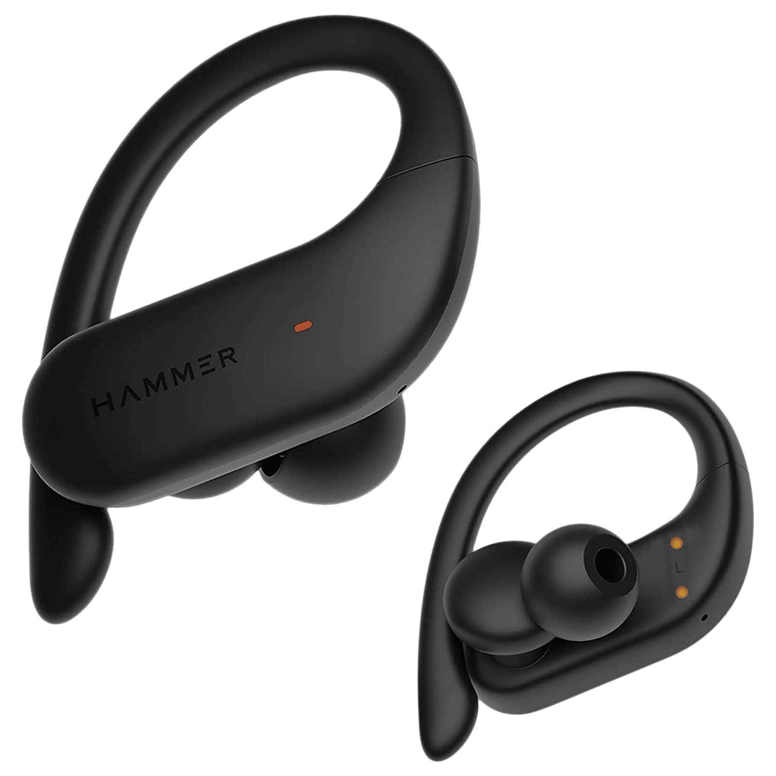 HAMMER KO 2.0 TWS Earbuds (IPX4 Water Resistant, 20 Hours Playtime, Black)_10