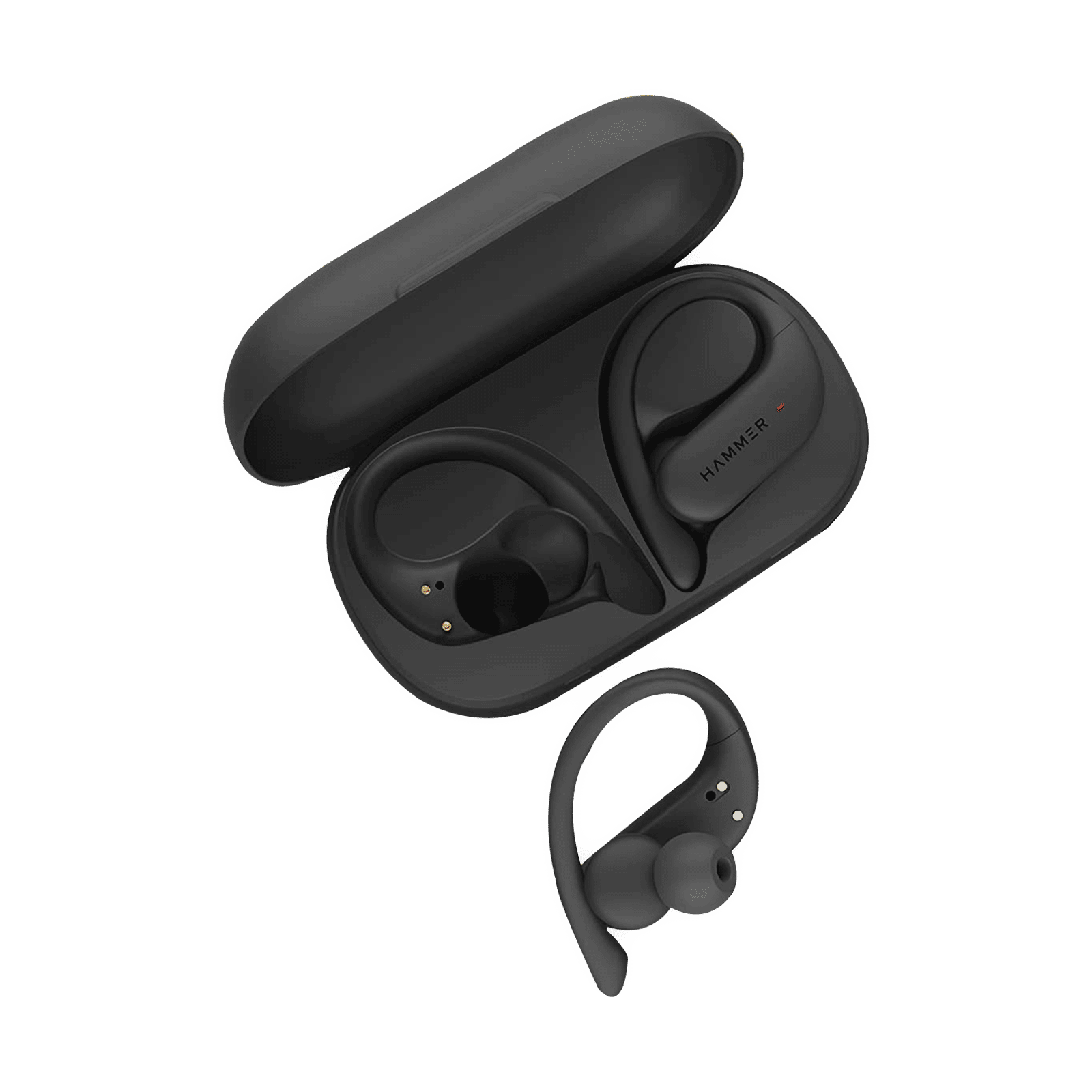 HAMMER KO 2.0 TWS Earbuds (IPX4 Water Resistant, 20 Hours Playtime, Black)_3