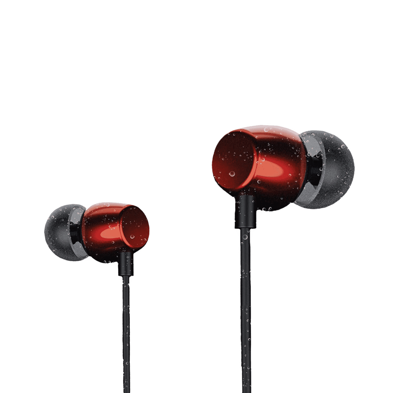 HAMMER S Neckband (IPX4 Water Resistant, 30 Hours Playback, Red)_3