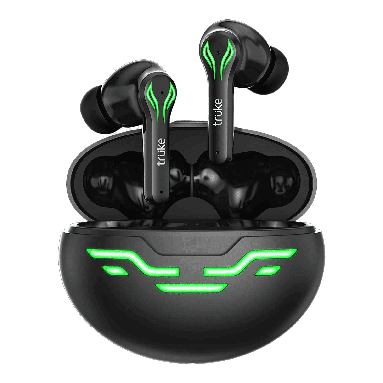 truke BTG 2 E212 TWS Earbuds with Noise Isolation (IPX4 Water Resistant, 48 Hours Playback, Black)_1