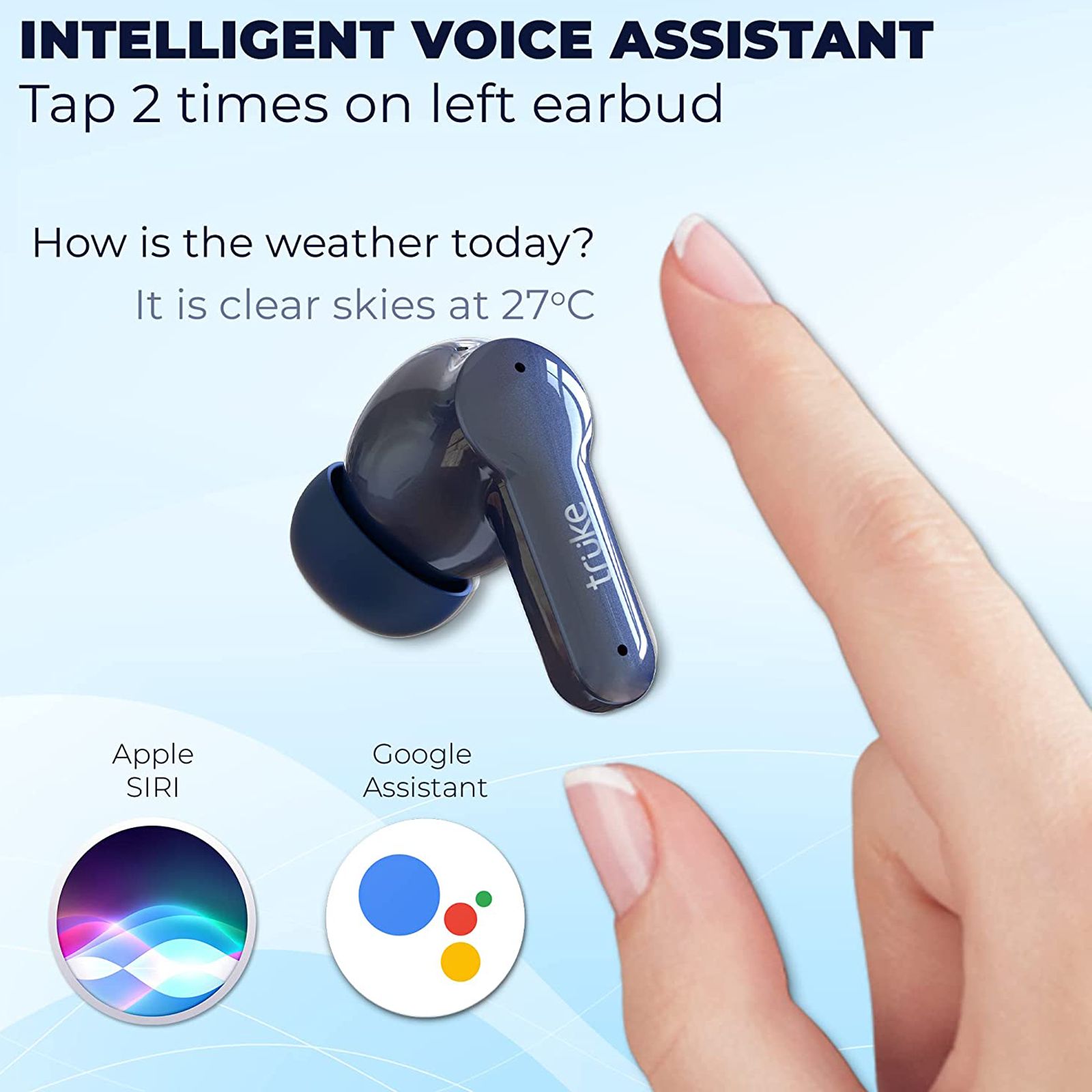 truke Buds S2 E213 TWS Earbuds with AI Noise Cancellation (IPX4 Water Resistant, 48 Hours Playback, Blue)_9