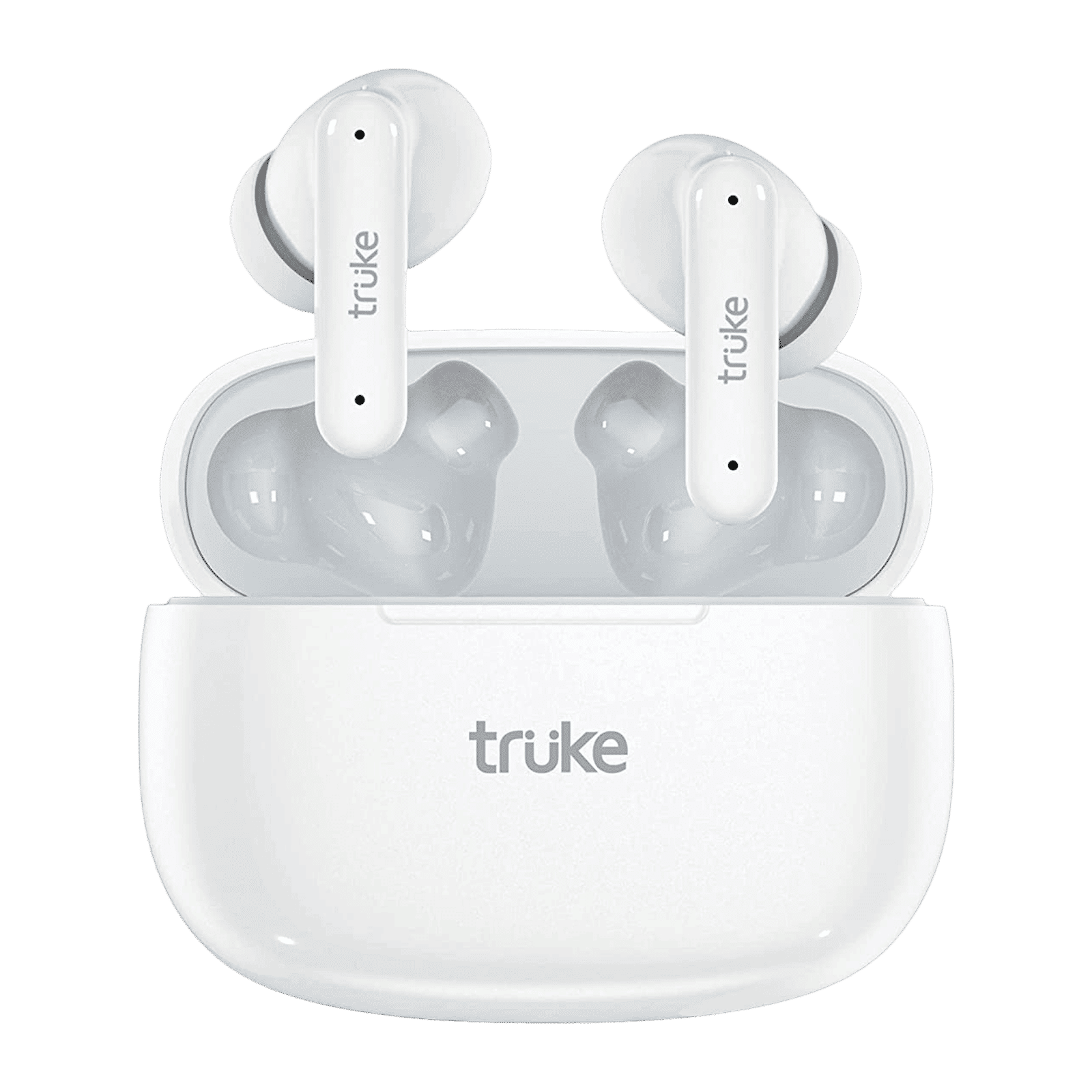 truke Air Buds TWS Earbuds with Environmental Noise Cancellation (IPX4 Water Resistant, Auto In Ear Detection, White)_1