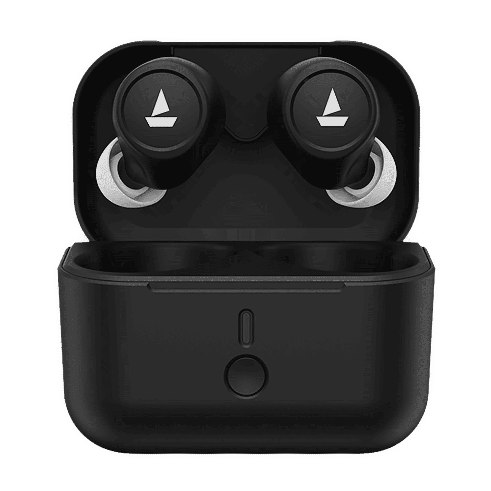 boAt Airdopes 501 with Active Noise Cancellation (IPX4 Water Resistant, ASAP Charge, Active Black) boAt Airdopes 501 with Active Noise Cancellation (IPX4 Water Resistant, ASAP Charge, Active Black)_1