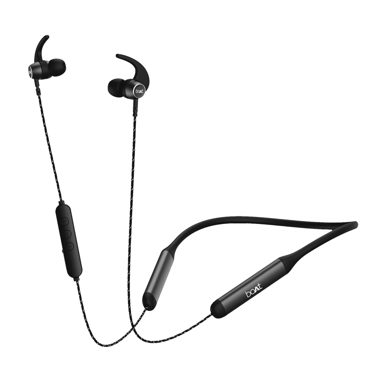 boAt Rockerz 333 Pro Neckband with Environmental Noise Cancellation Technology (IPX5 Water Resistant, ASAP Charge, Black)_1