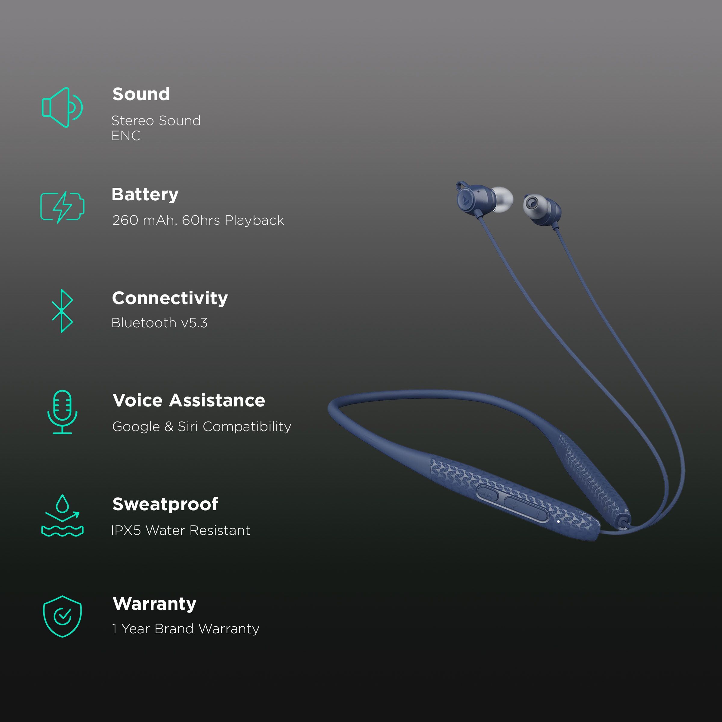 boAt Rockerz 255 Max Neckband with Environmental Noise Cancellation (IPX5 Water Resistant, Multiple EQ Modes, Space Blue)_2