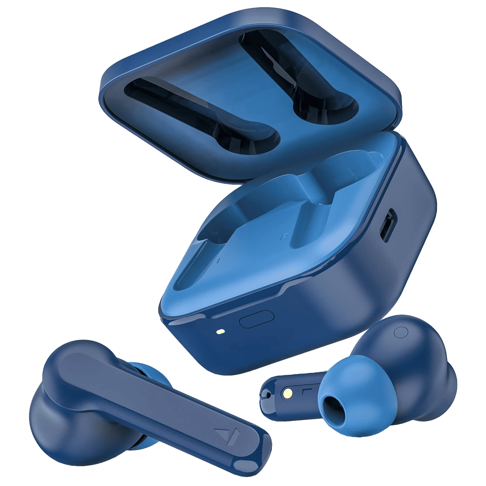 boAt Airdopes 458 TWS Earbuds with Environmental Noise Cancellation (IPX5 Water Resistant, ASAP Charge, Sport Blue) boAt Airdopes 458 TWS Earbuds with Environmental Noise Cancellation (IPX5 Water Resistant, ASAP Charge, Sport Blue)_1