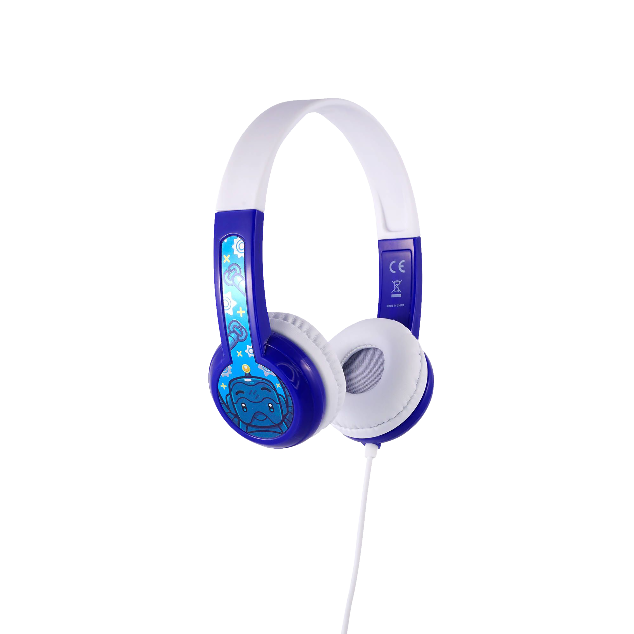 onanoff DiscoverFun Wired Headphone with Mic (On Ear, Blue)_3