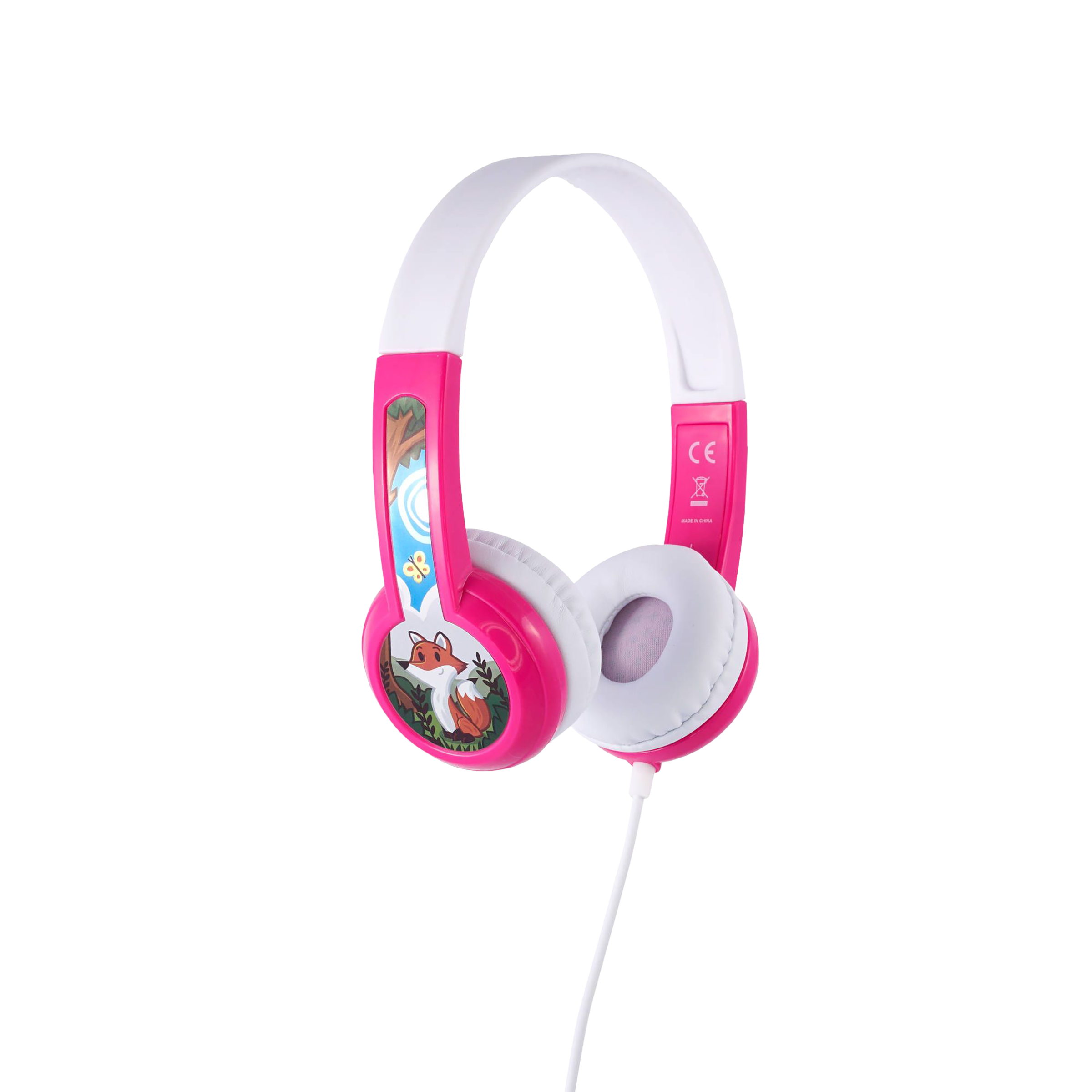 onanoff DiscoverFun Wired Headphone with Mic (On Ear, Pink)_1