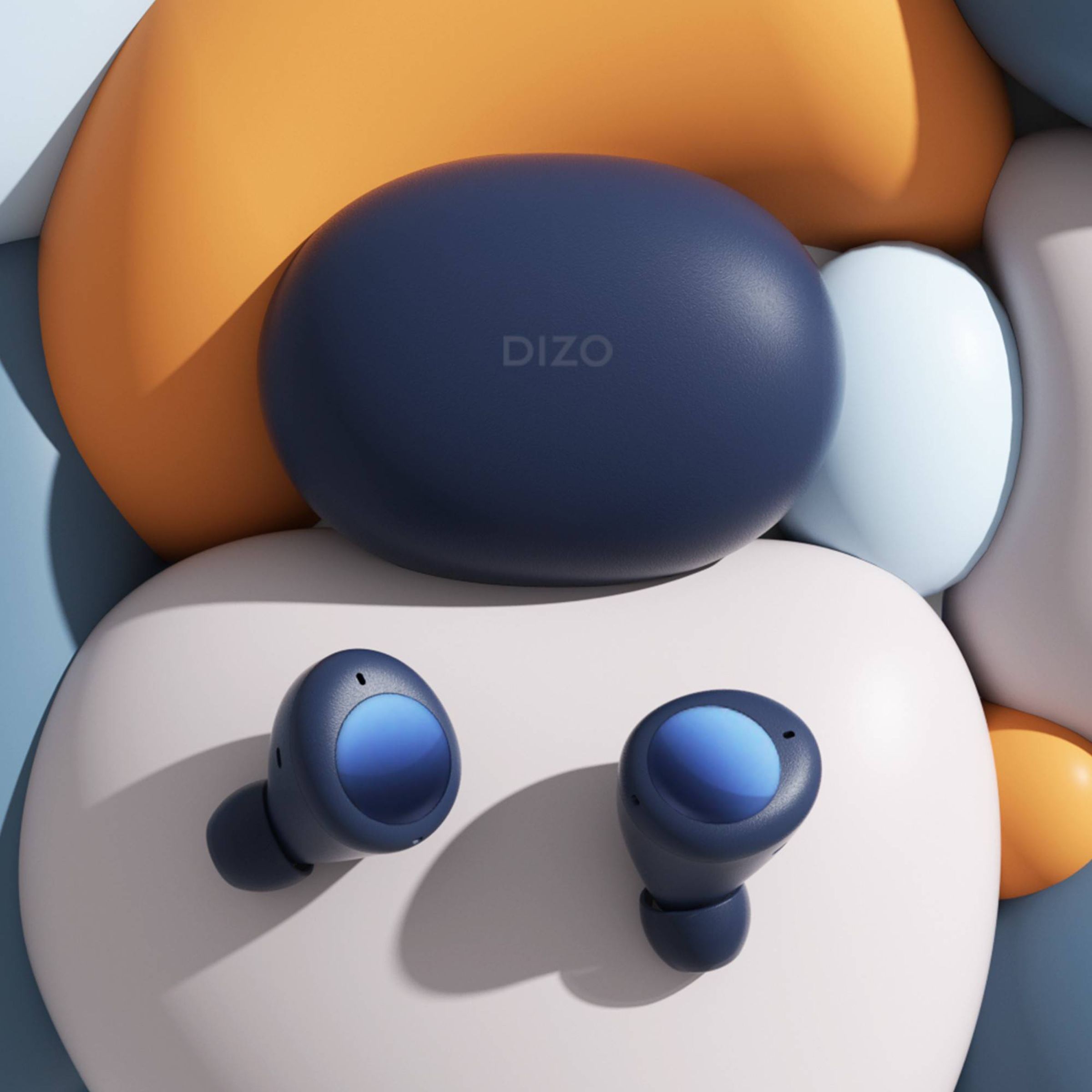 DIZO GoPods Neo TWS Earbuds with Active Noise Cancellation (IPX5 Water Resistant, 28 Hours Playback, Deep Blue) DIZO GoPods Neo TWS Earbuds with Active Noise Cancellation (IPX5 Water Resistant, 28 Hours Playback, Deep Blue)_3