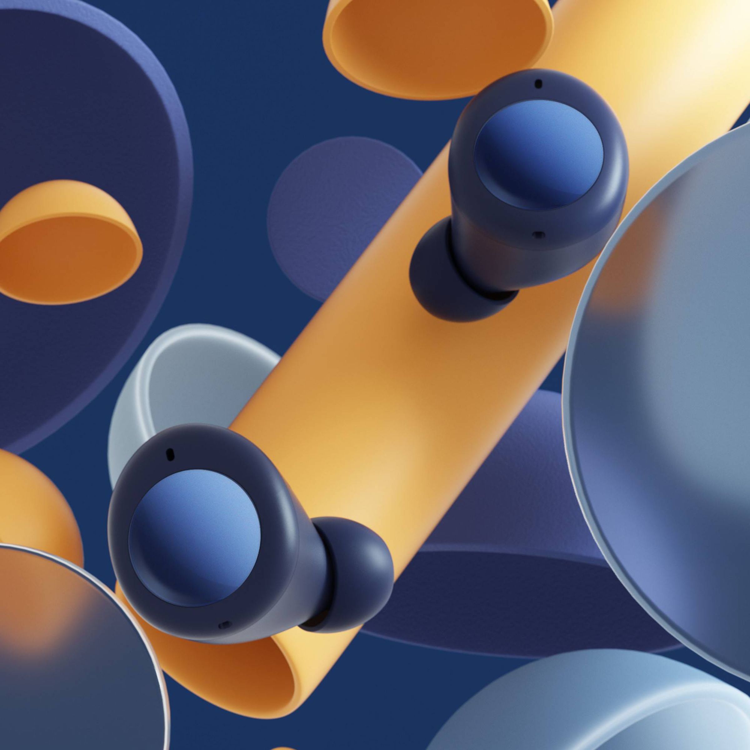 DIZO GoPods Neo TWS Earbuds with Active Noise Cancellation (IPX5 Water Resistant, 28 Hours Playback, Deep Blue) DIZO GoPods Neo TWS Earbuds with Active Noise Cancellation (IPX5 Water Resistant, 28 Hours Playback, Deep Blue)_4