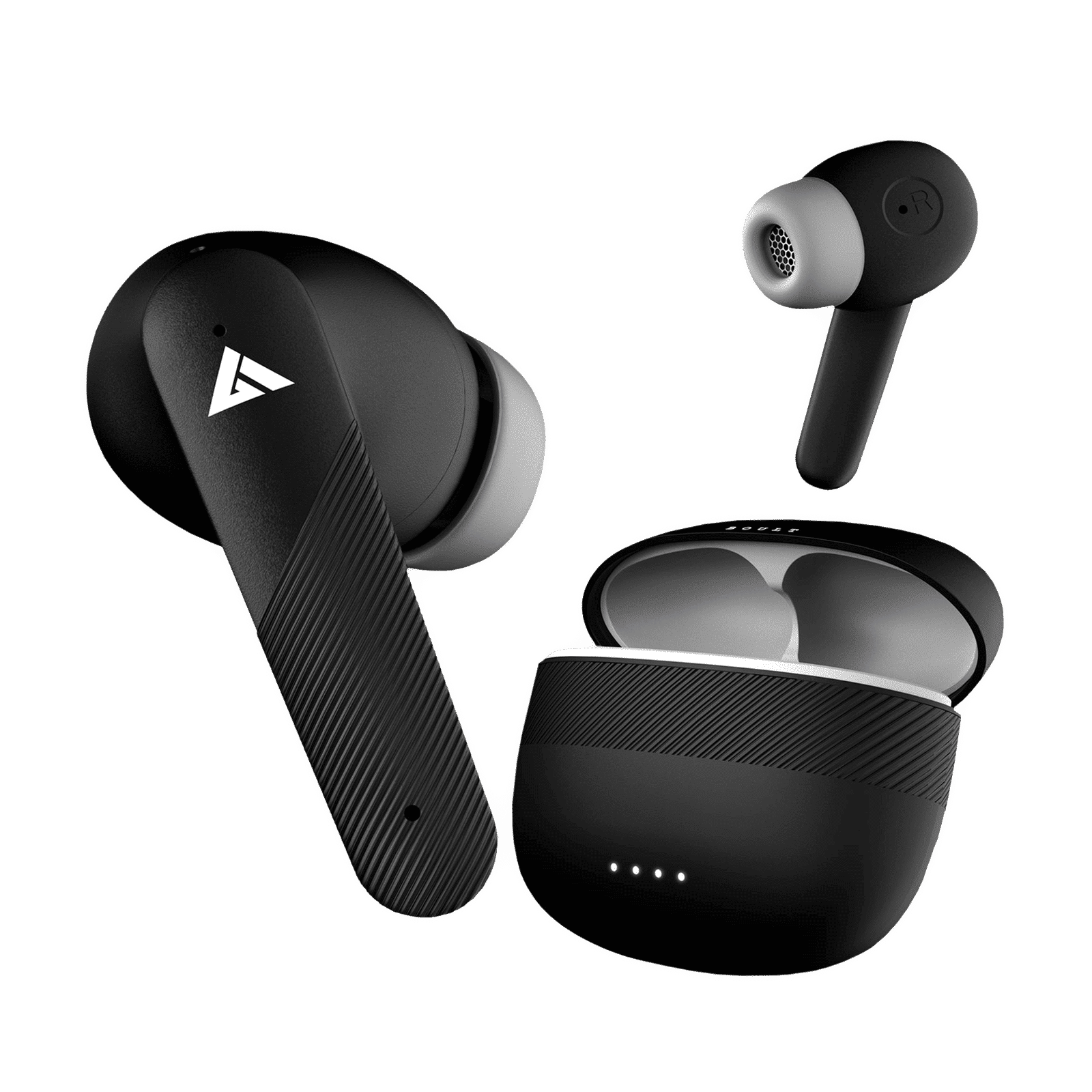 GOBOULT X60 TWS Earbuds with Active Noise Cancellation (IPX5 Water Resistant, Zen Quad Mic, Black)_7