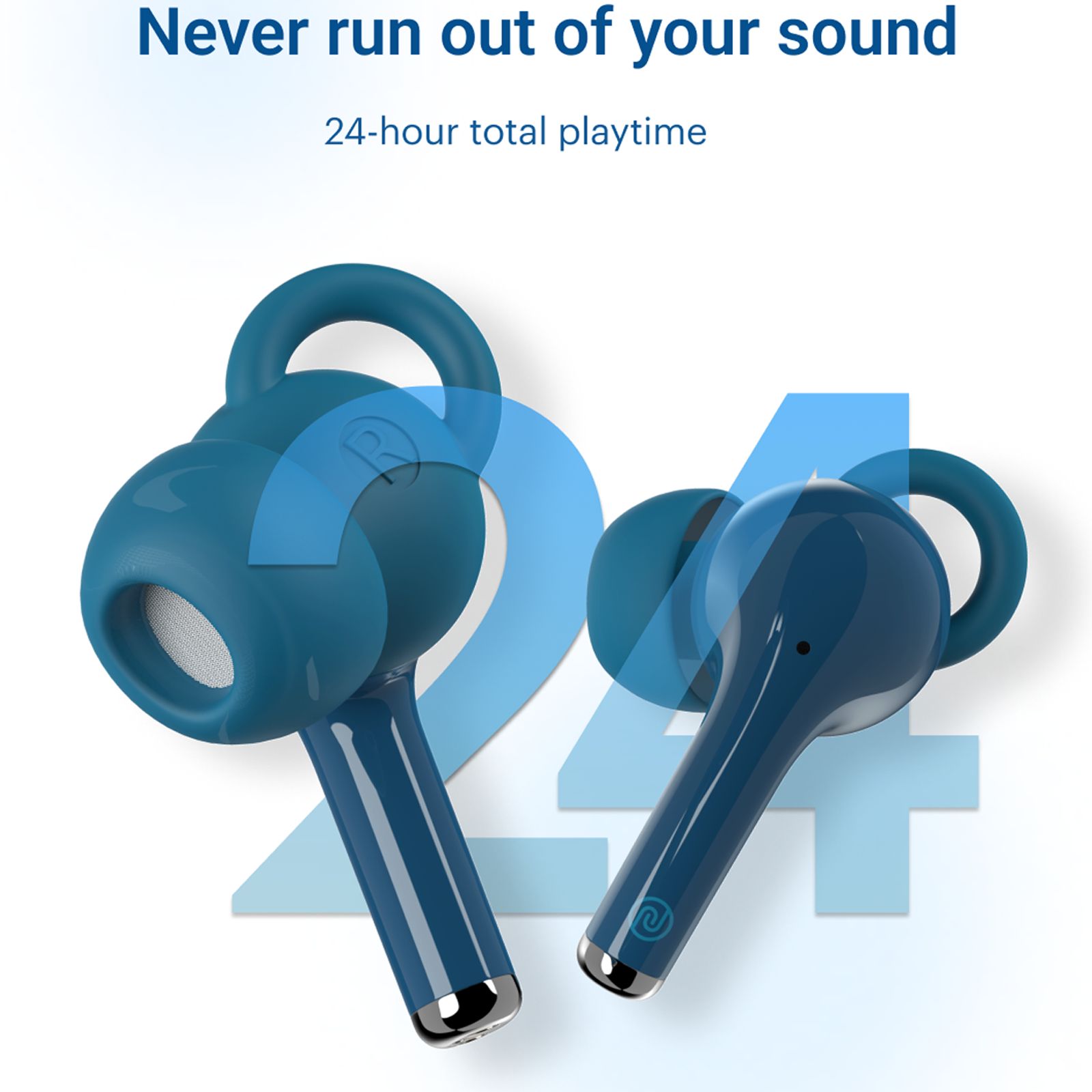 noise Bare Buds TWS Earbuds with Environmental Noise Cancellation (IPX5 Water Resistant, 9mm Speaker Driver, Bare Blue)_5