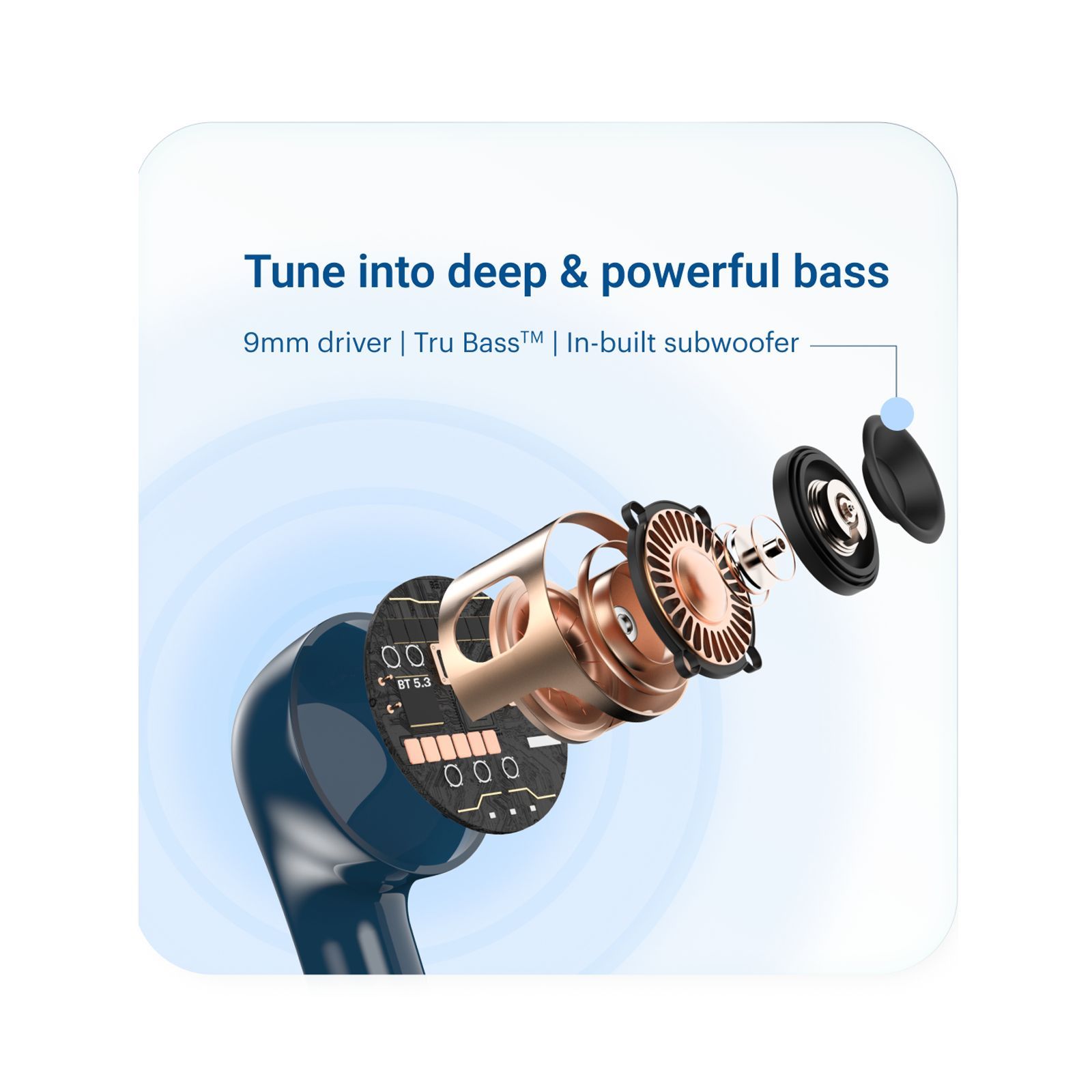 noise Bare Buds TWS Earbuds with Environmental Noise Cancellation (IPX5 Water Resistant, 9mm Speaker Driver, Bare Blue)_10