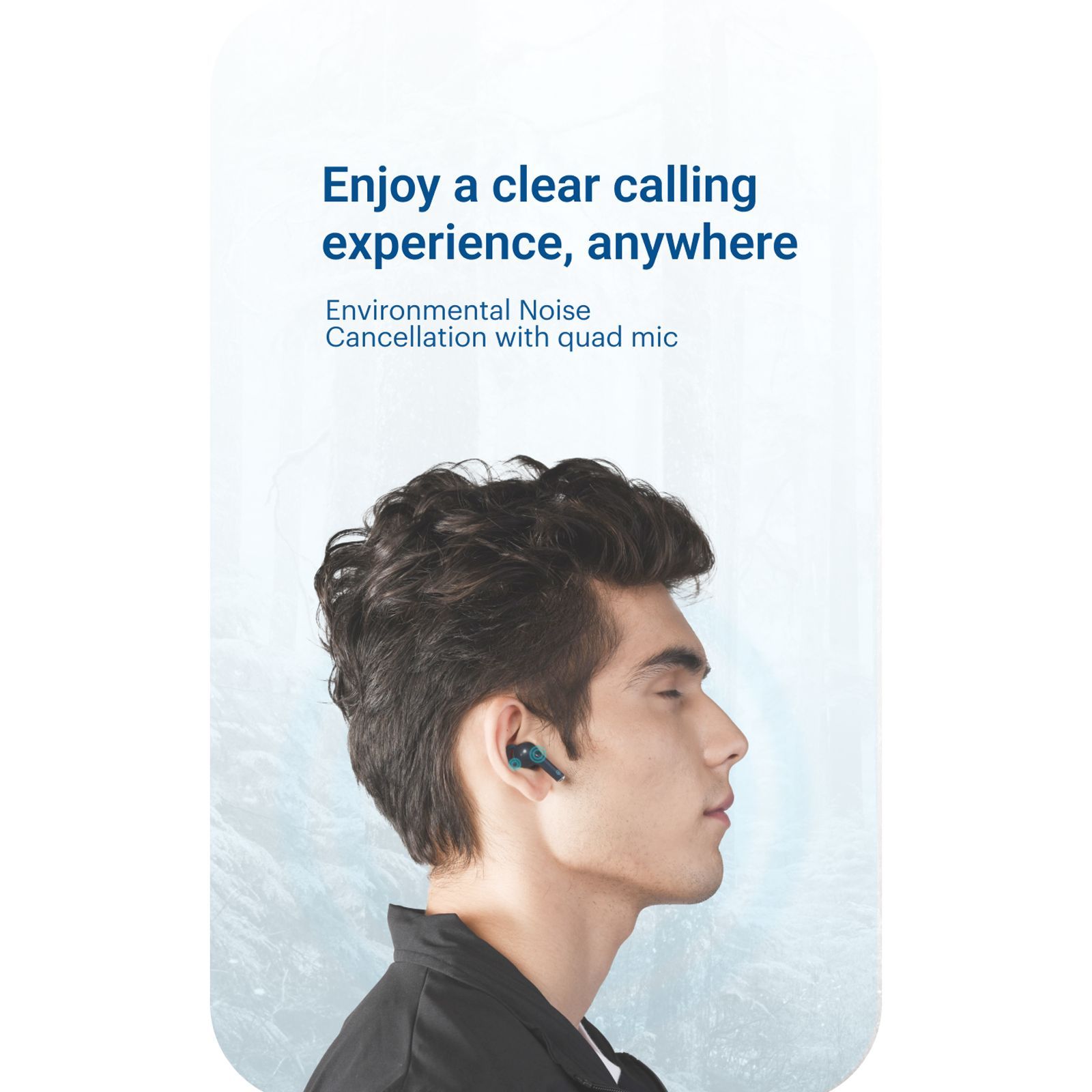 noise Bare Buds TWS Earbuds with Environmental Noise Cancellation (IPX5 Water Resistant, 9mm Speaker Driver, Bare Blue)_4