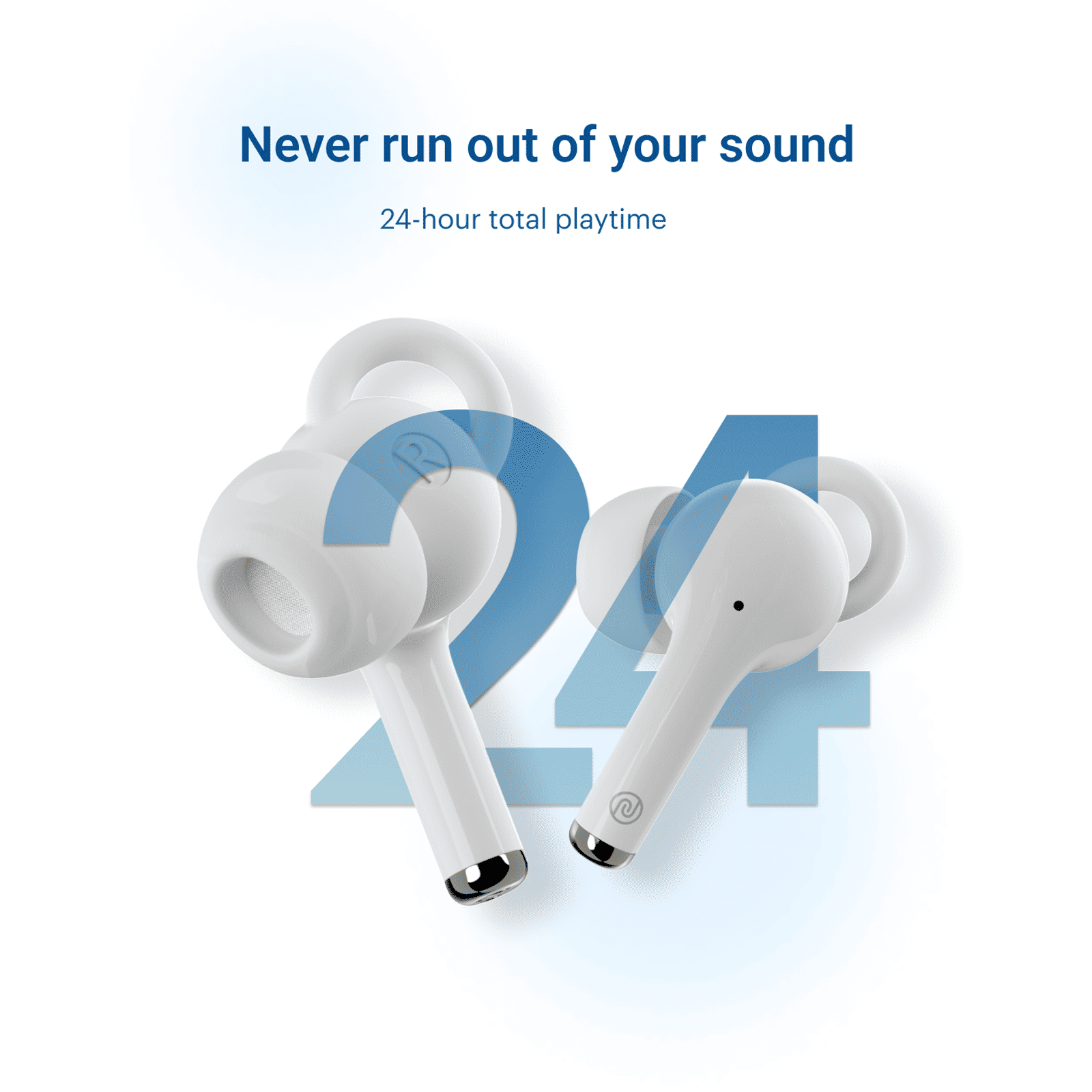 noise Bare Buds TWS Earbuds with Environmental Noise Cancellation (IPX5 Water Resistant, 9mm Speaker Driver, Bare White)_10