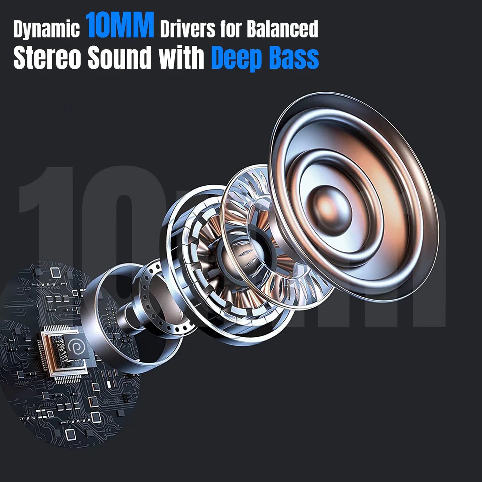 pTron InTunes Magic 140318713 Neckband with Passive Noise Cancellation (IPX4 Water Resistant, 10mm Drivers, Black)_7