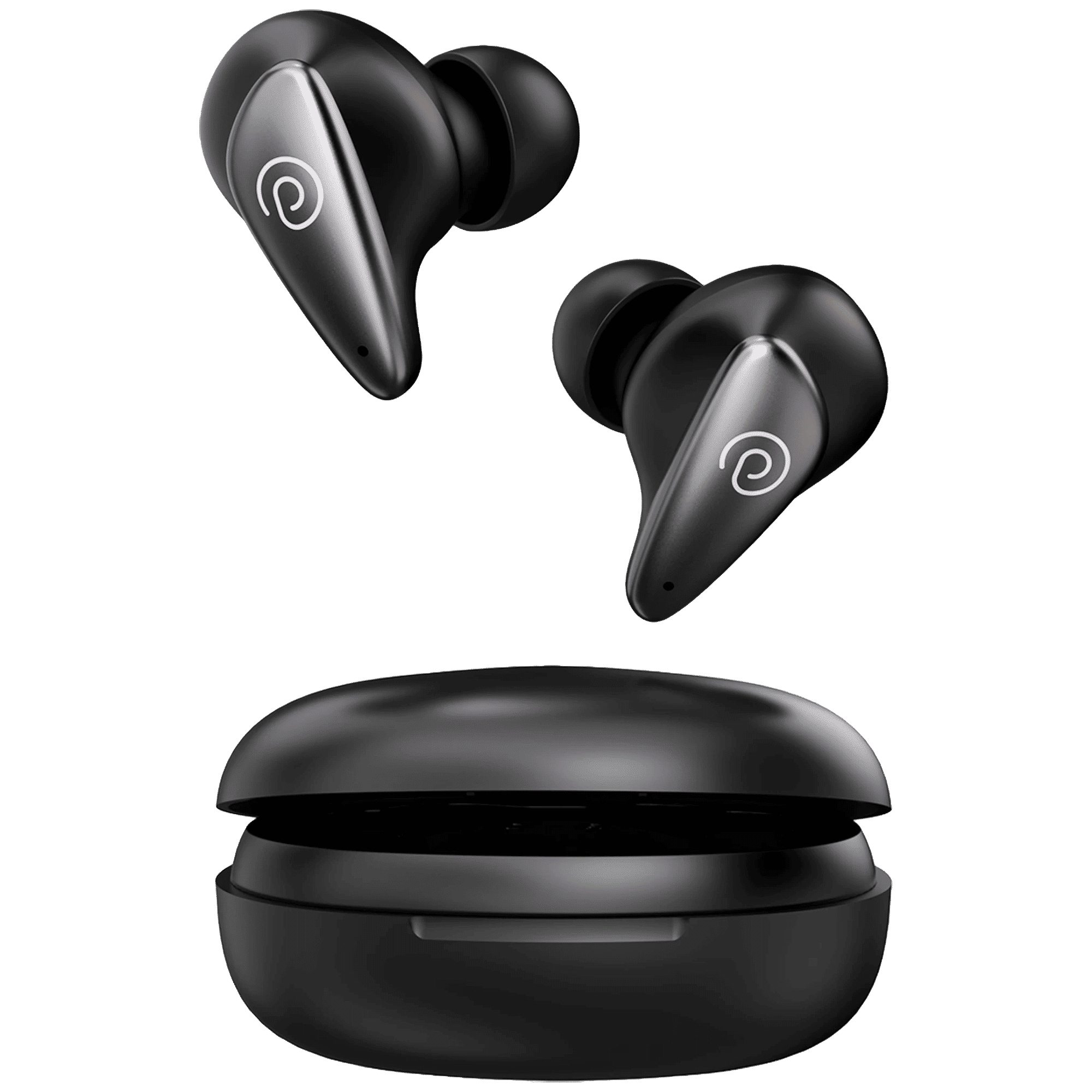 pTron Bassbuds Verse 140318592 TWS Earbuds with Environmental Noise Cancellation (IPX4 Water Resistant, Stereo Calls, Black)_1