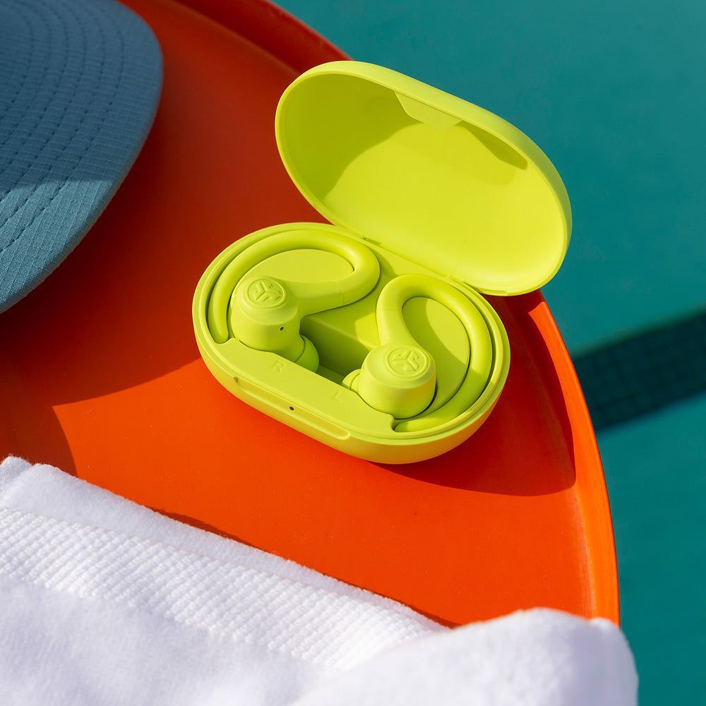 JLAB Go Air Sport TWS Earbuds with Active Noise Cancellation (IP55 Water Resistant, C3 Clear Calling, Yellow)_5