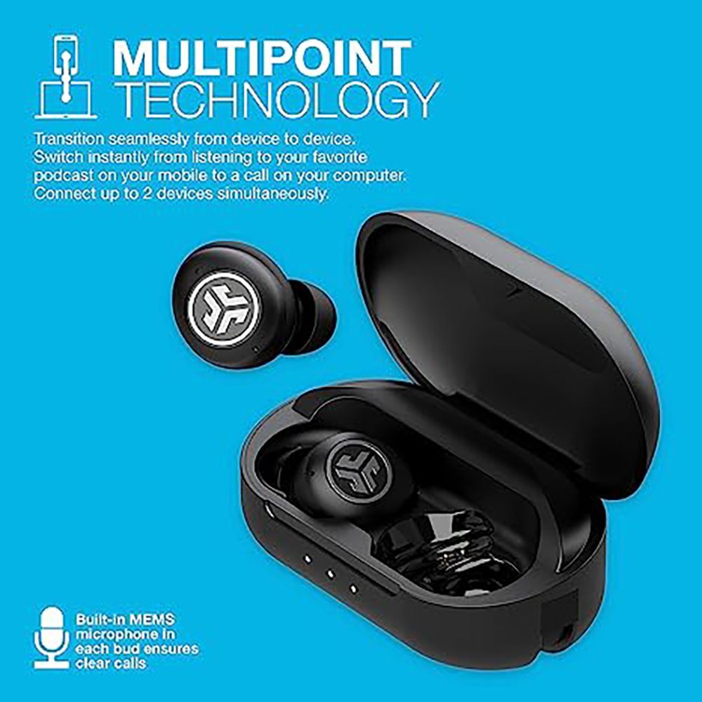 JLAB Jbuds Air Pro TWS Earbuds (IP55 Sweat Proof, 36 Plus Hours Playback, Black)_7