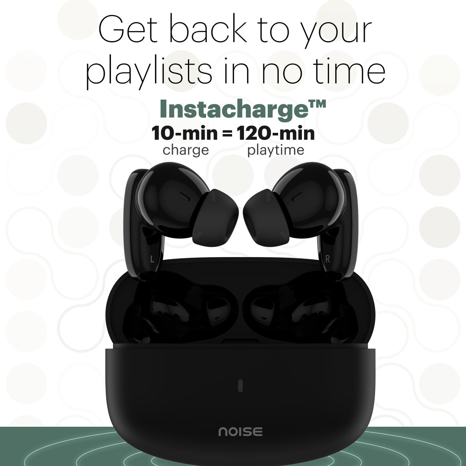 noise Buds Connect TWS Earbuds with Environmental Noise Cancellation (IPX5 Water Resistant, Hands Free Calling, Carbon Black)_9