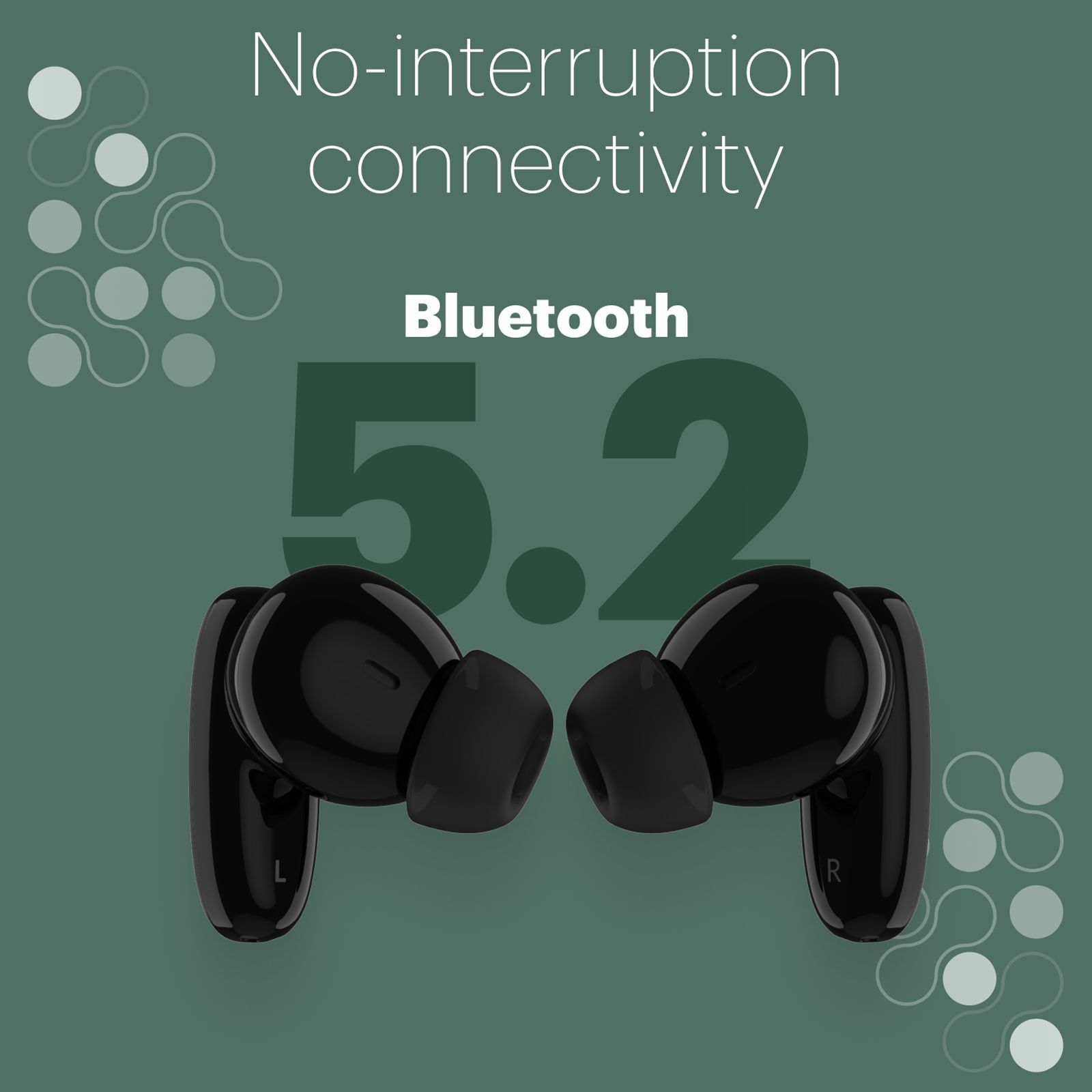 noise Buds Connect TWS Earbuds with Environmental Noise Cancellation (IPX5 Water Resistant, Hands Free Calling, Carbon Black)_10
