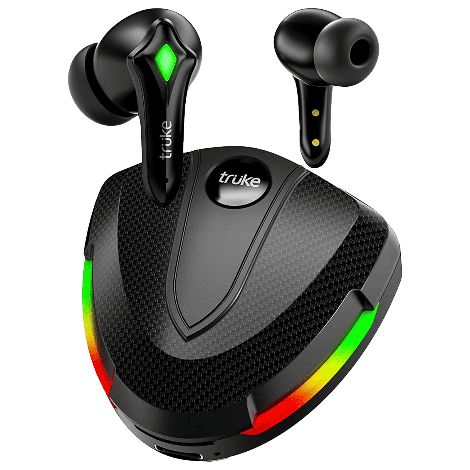 truke BTG Storm B141 TWS Earbuds with Environmental Noise Cancellation (IPX5 Water Resistant, Fast Charging, Black)_1