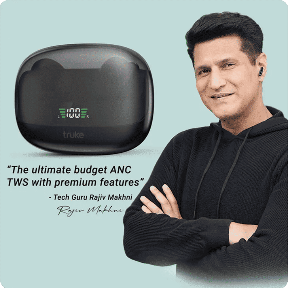 truke Buds Vibe F220 TWS Earbuds with Active Noise Cancellation (IPX5 Water Resistant, Instant Pairing Technology, Yellow)_7