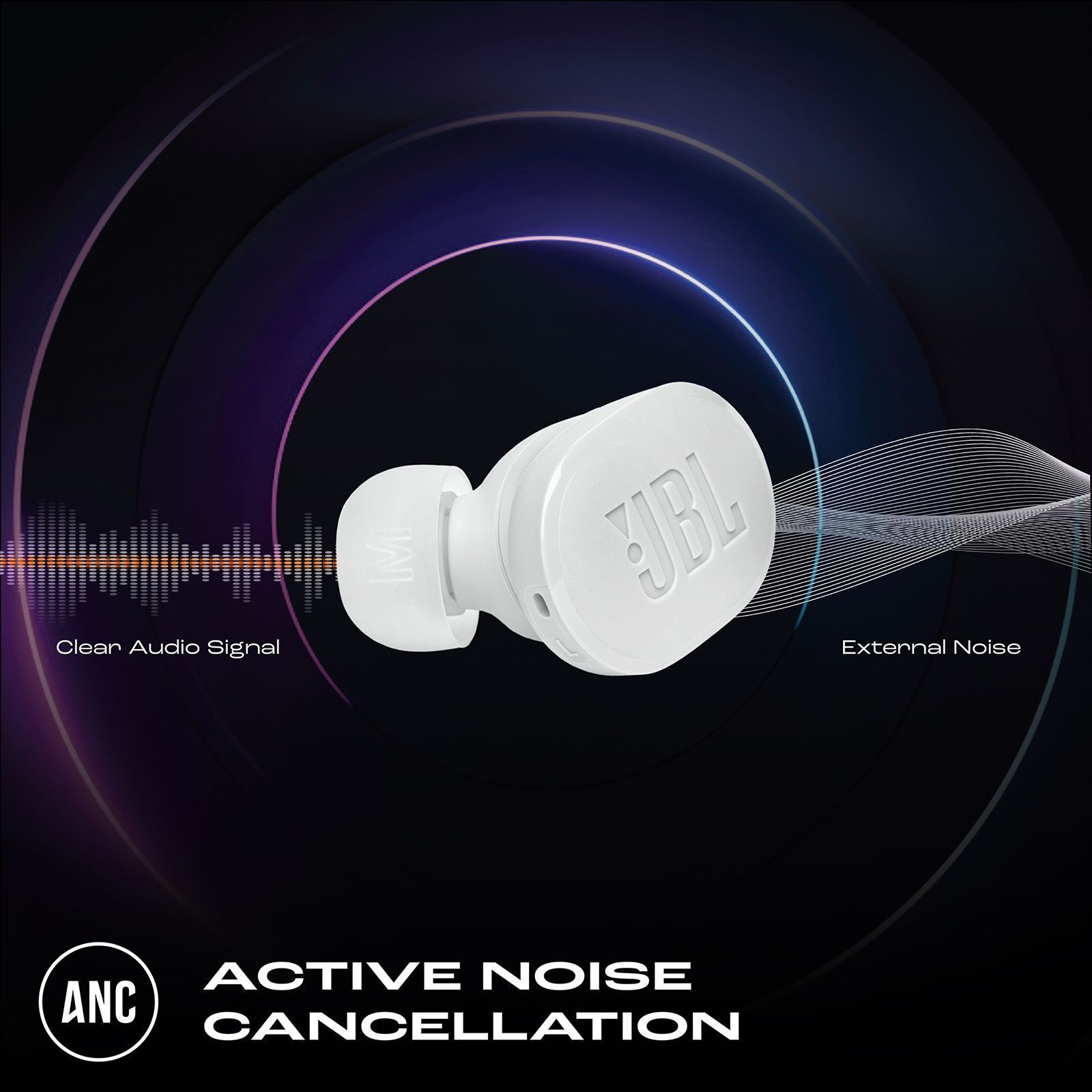 JBL Tune Buds JBLTBUDSWHT TWS Earbuds with Active Noise Cancellation (IP54 Water Resistance, Pure Bass Sound, White)_15