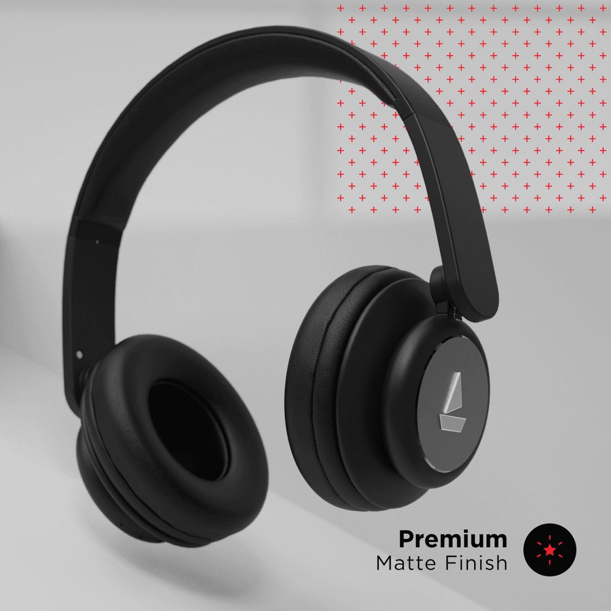 boAt Rockerz 450 Bluetooth Headphone with Mic (Dual Connectivity, On Ear, Luscious Black)_8