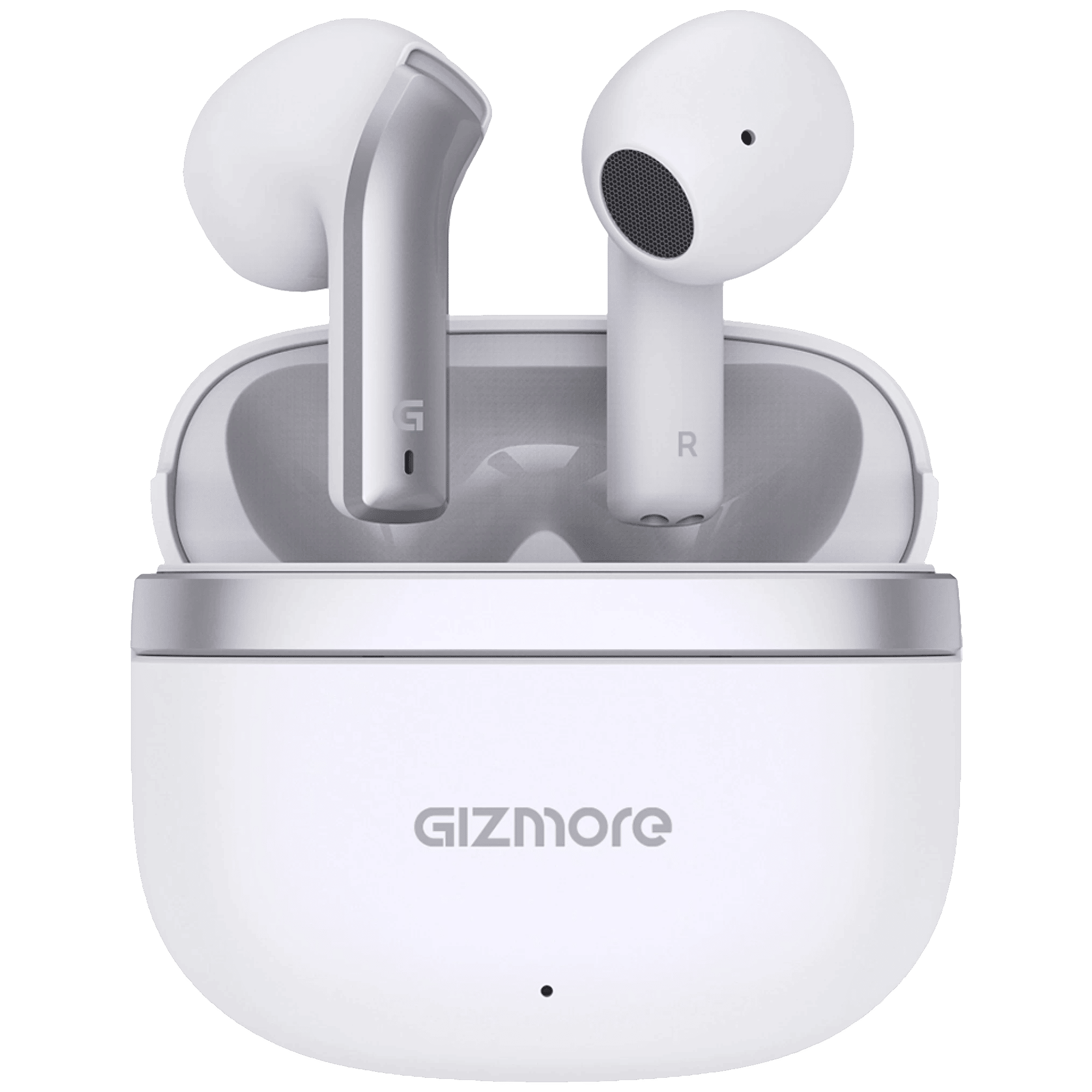 GIZmore Gizbud 809P TWS Earbuds with Environmental Noise Cancellation (Water Resistant, Immersive Bass, White) GIZmore Gizbud 809P TWS Earbuds with Environmental Noise Cancellation (Water Resistant, Immersive Bass, White)_1