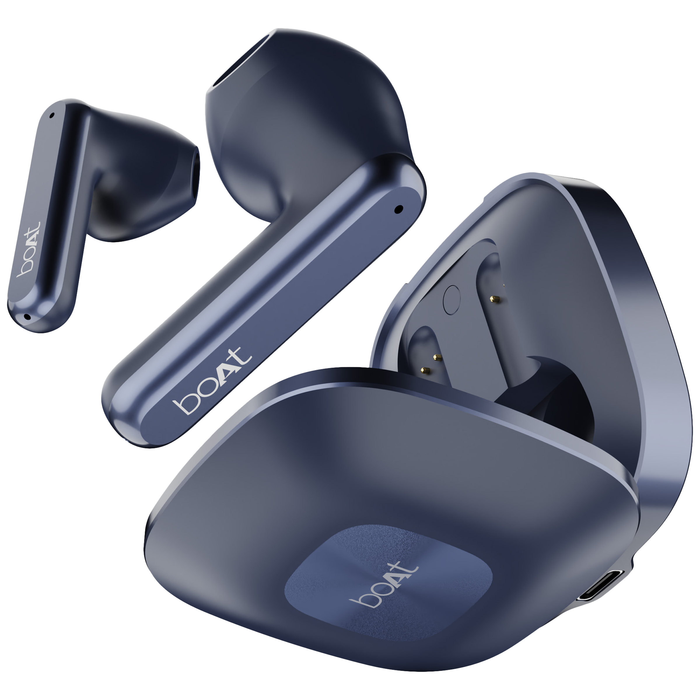 boAt Airdopes Genesis TWS Earbuds with Environmental Noise Cancellation (IPX5 Water Resistant, ASAP Charge, Oceana)_3