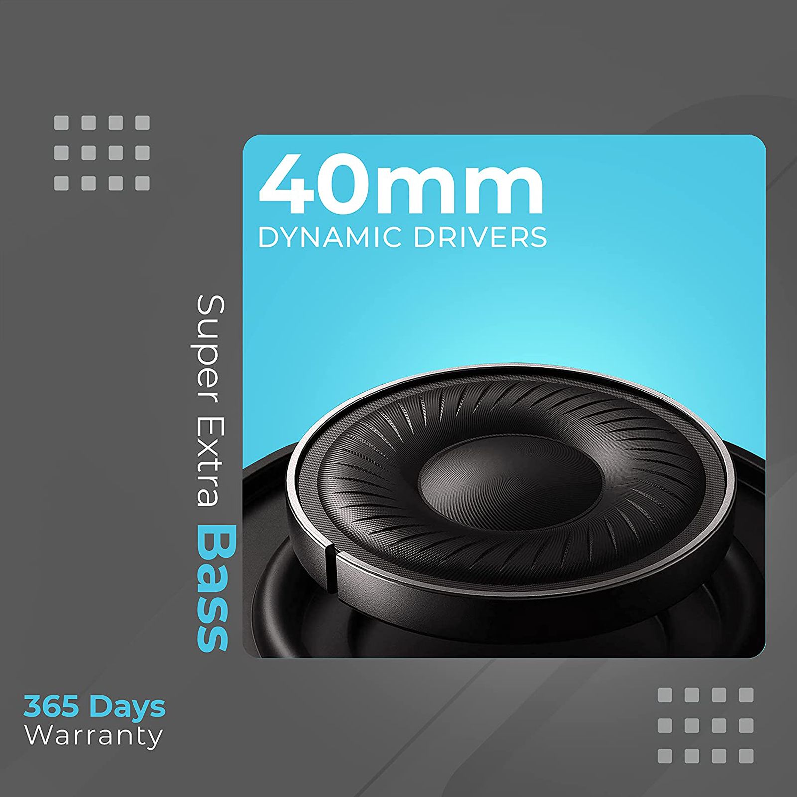 Foxin Supreme 325 FOXHED0138 Bluetooth Headphone with Mic (Google Assistant Enabled, Over Ear, Black and Brown) Foxin Supreme 325 FOXHED0138 Bluetooth Headphone with Mic (Google Assistant Enabled, Over Ear, Black and Brown)_5