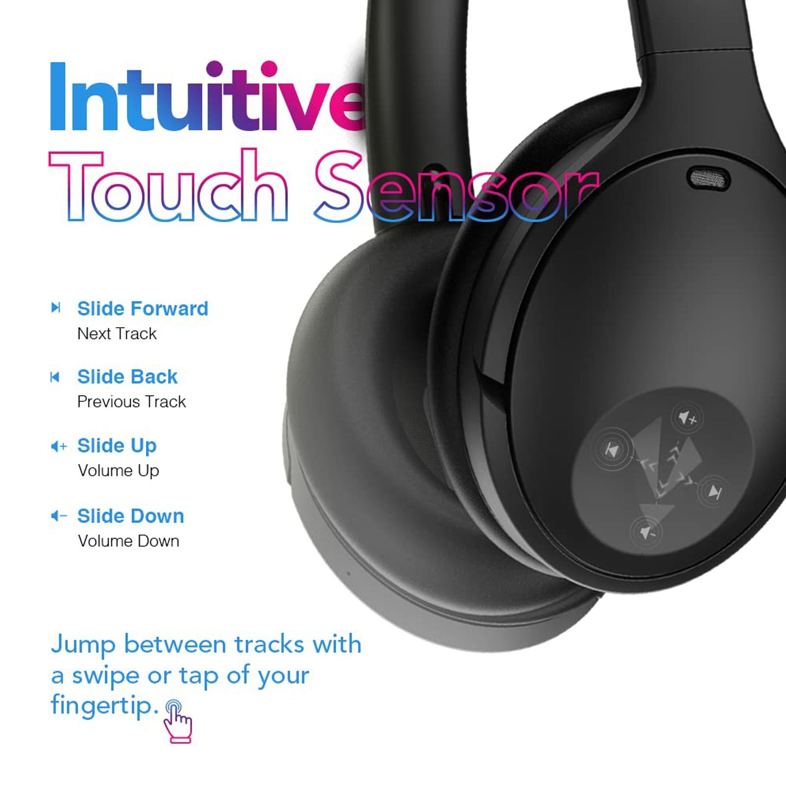 MadRabbit 8059 Bluetooth Headphone with Mic (Fast Charging, Over Ear, Black) MadRabbit 8059 Bluetooth Headphone with Mic (Fast Charging, Over Ear, Black)_6