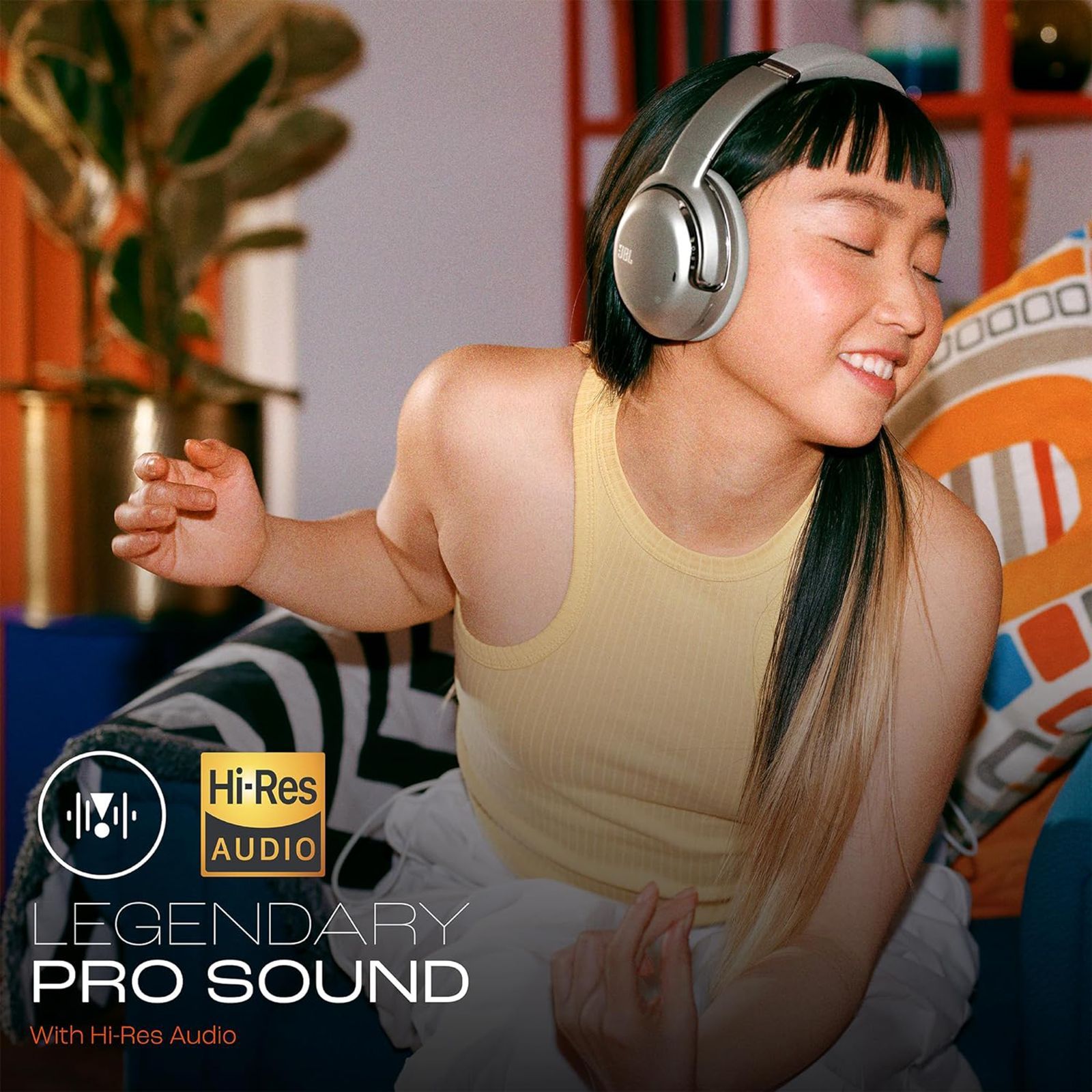 JBL Tour One M2 Bluetooth Headphone with Mic (Upto 50 Hours Playback, Over Ear, Champagne Gold)_18