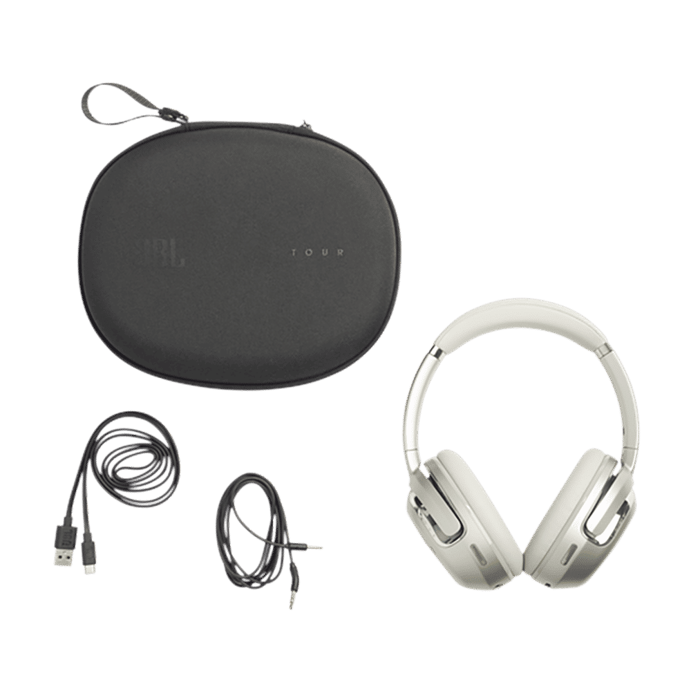 JBL Tour One M2 Bluetooth Headphone with Mic (Upto 50 Hours Playback, Over Ear, Champagne Gold)_8