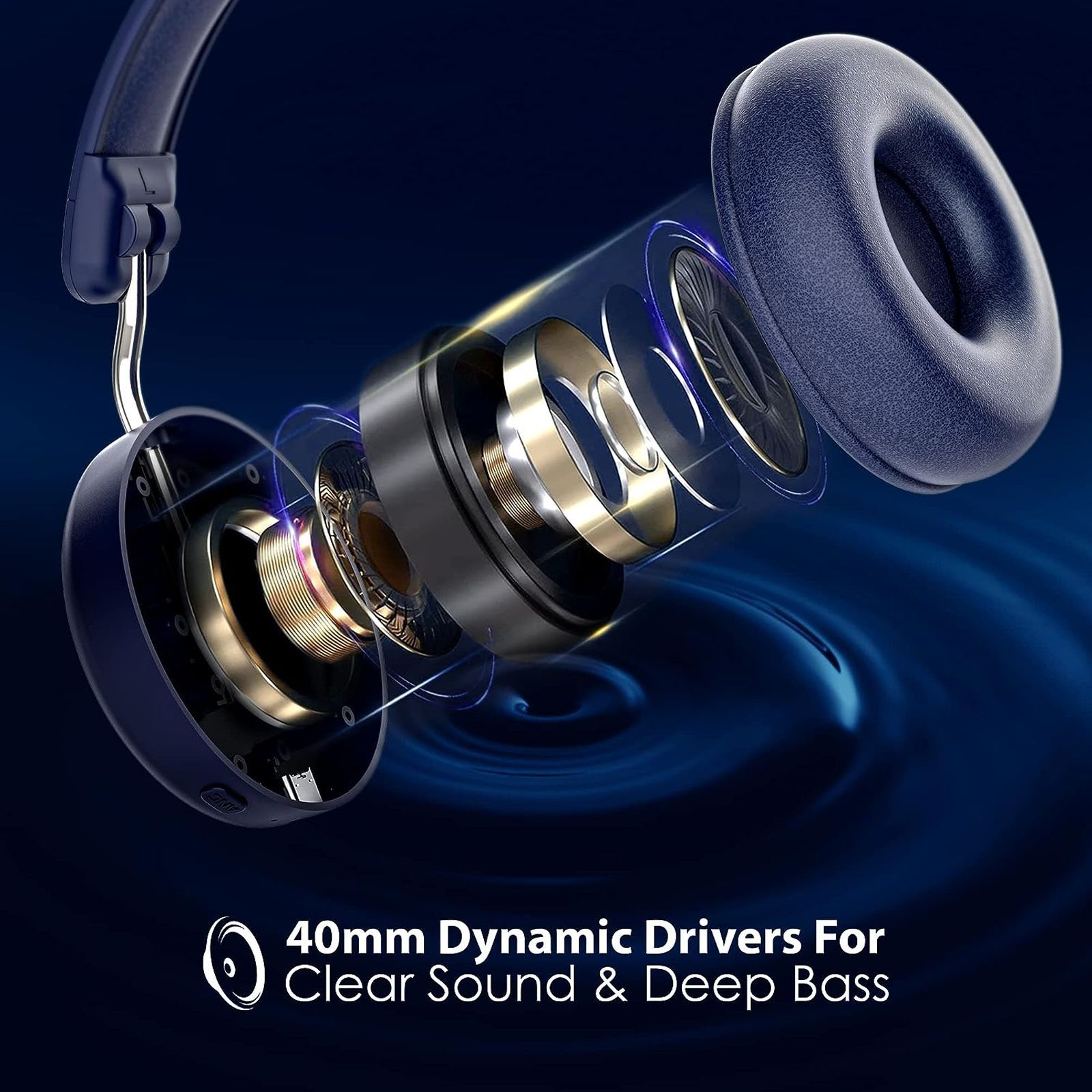 Blaupunkt BH51 Bluetooth Headphone with Mic (HD Sound, On Ear, Blue) Blaupunkt BH51 Bluetooth Headphone with Mic (HD Sound, On Ear, Blue)_5