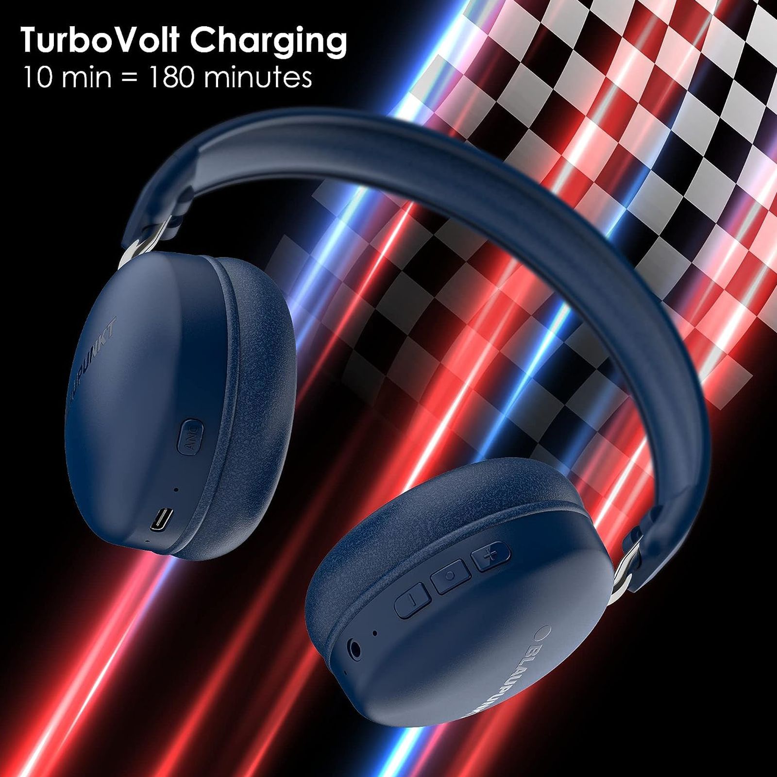 Blaupunkt BH51 Bluetooth Headphone with Mic (HD Sound, On Ear, Blue) Blaupunkt BH51 Bluetooth Headphone with Mic (HD Sound, On Ear, Blue)_6