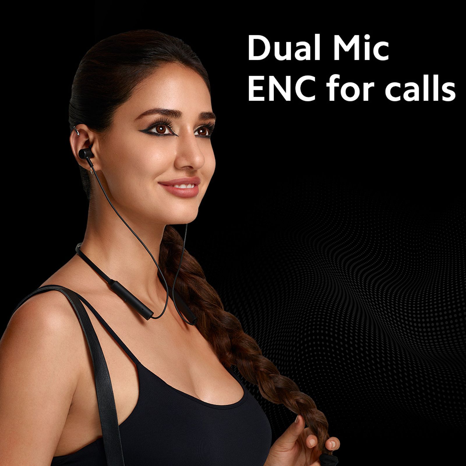 Redmi Sonic Bass 2 INLYEJ03LS Neckband with Environmental Noise Cancellation (IPX5 Water Resistant, Quick Charge, Black) Redmi Sonic Bass 2 INLYEJ03LS Neckband with Environmental Noise Cancellation (IPX5 Water Resistant, Quick Charge, Black)_4